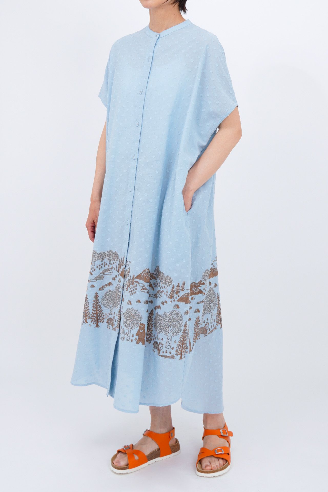 marble SUD マーブルシュッド ミズバショウ チュニックワンピース