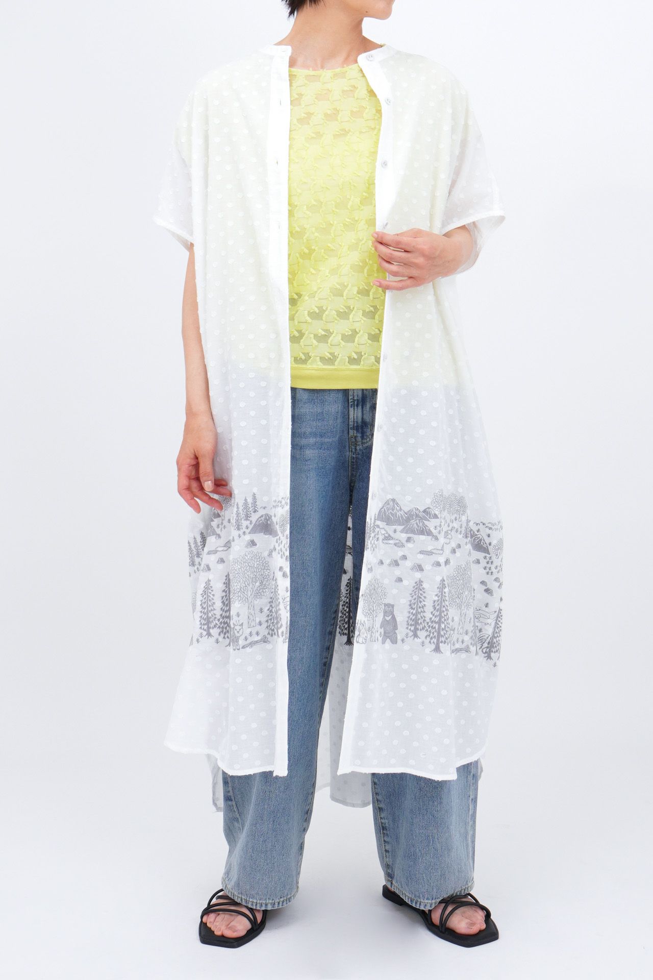 WHITE/model:161cm