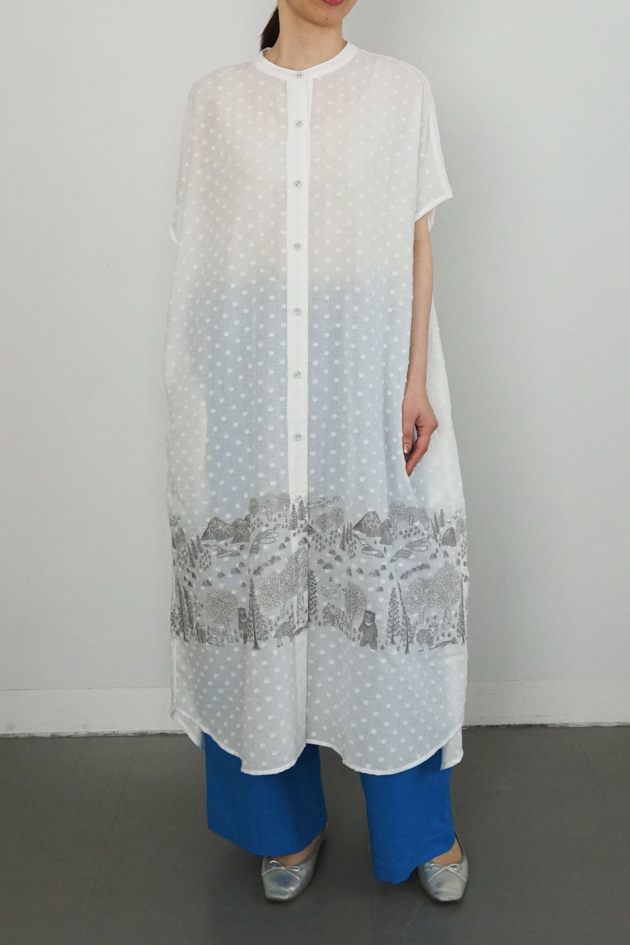 WHITE/model:161cm