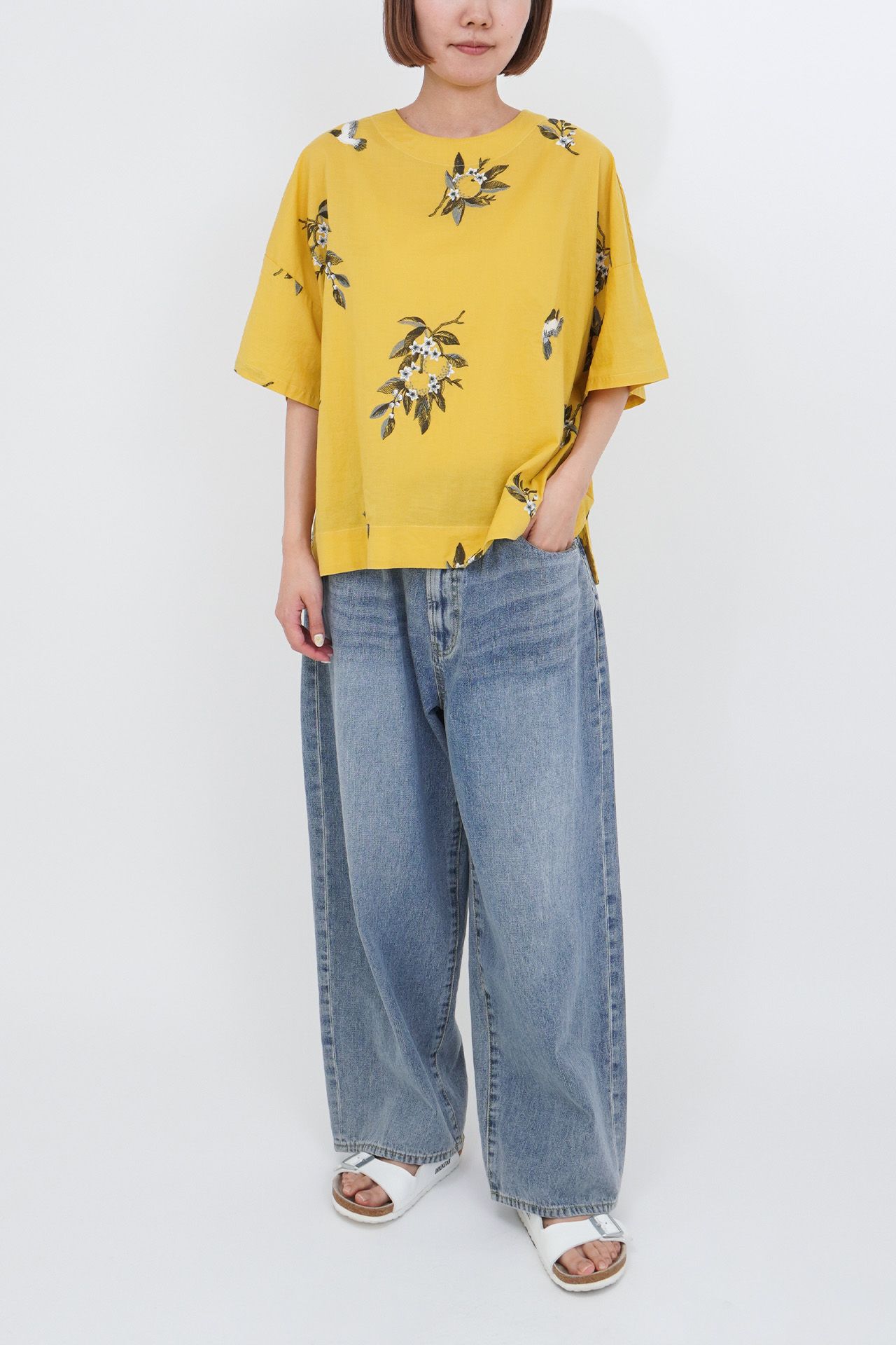 YELLOW/model:161cm