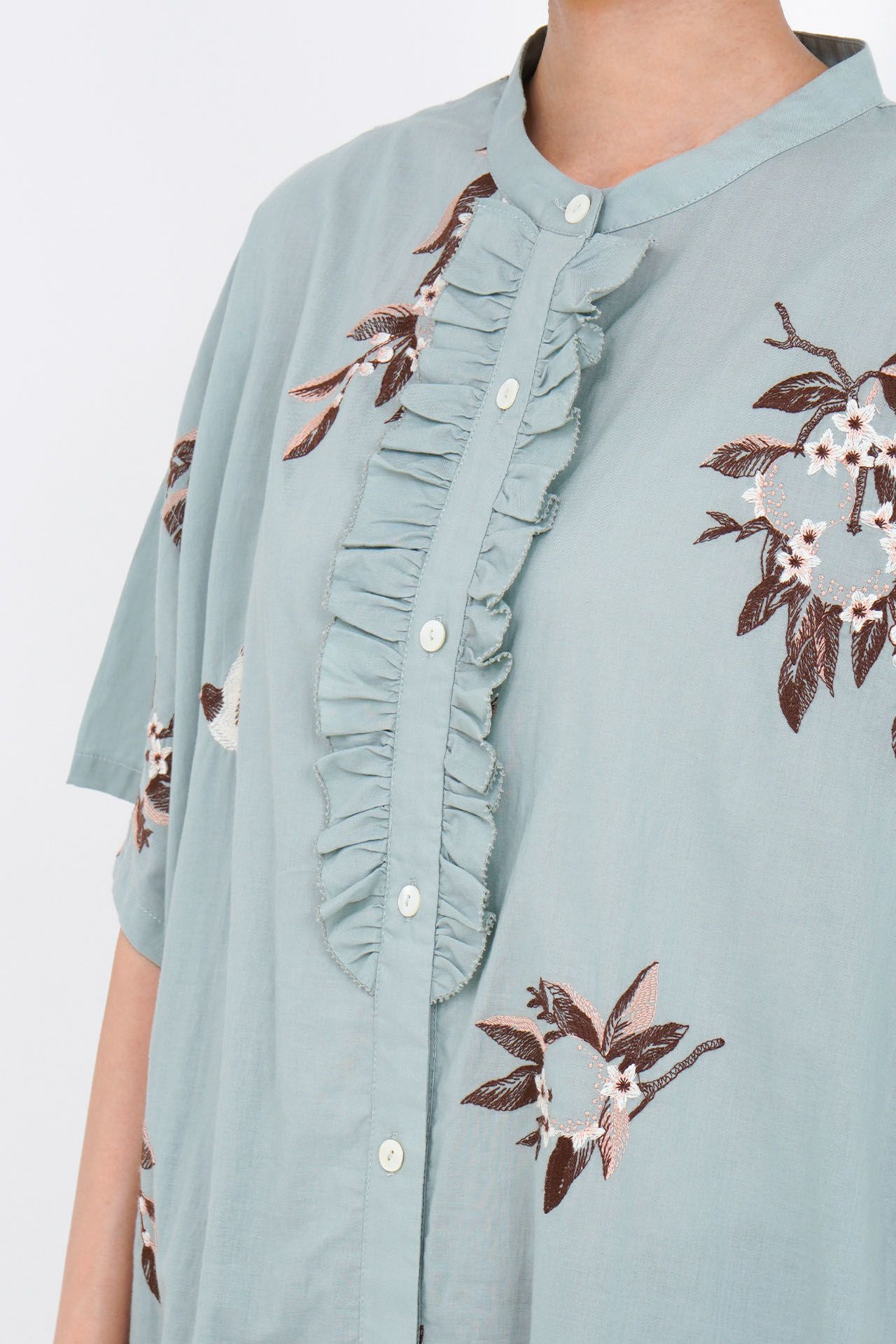 EMB citrus フリルTunic ワンピース | marble SUD(マーブル