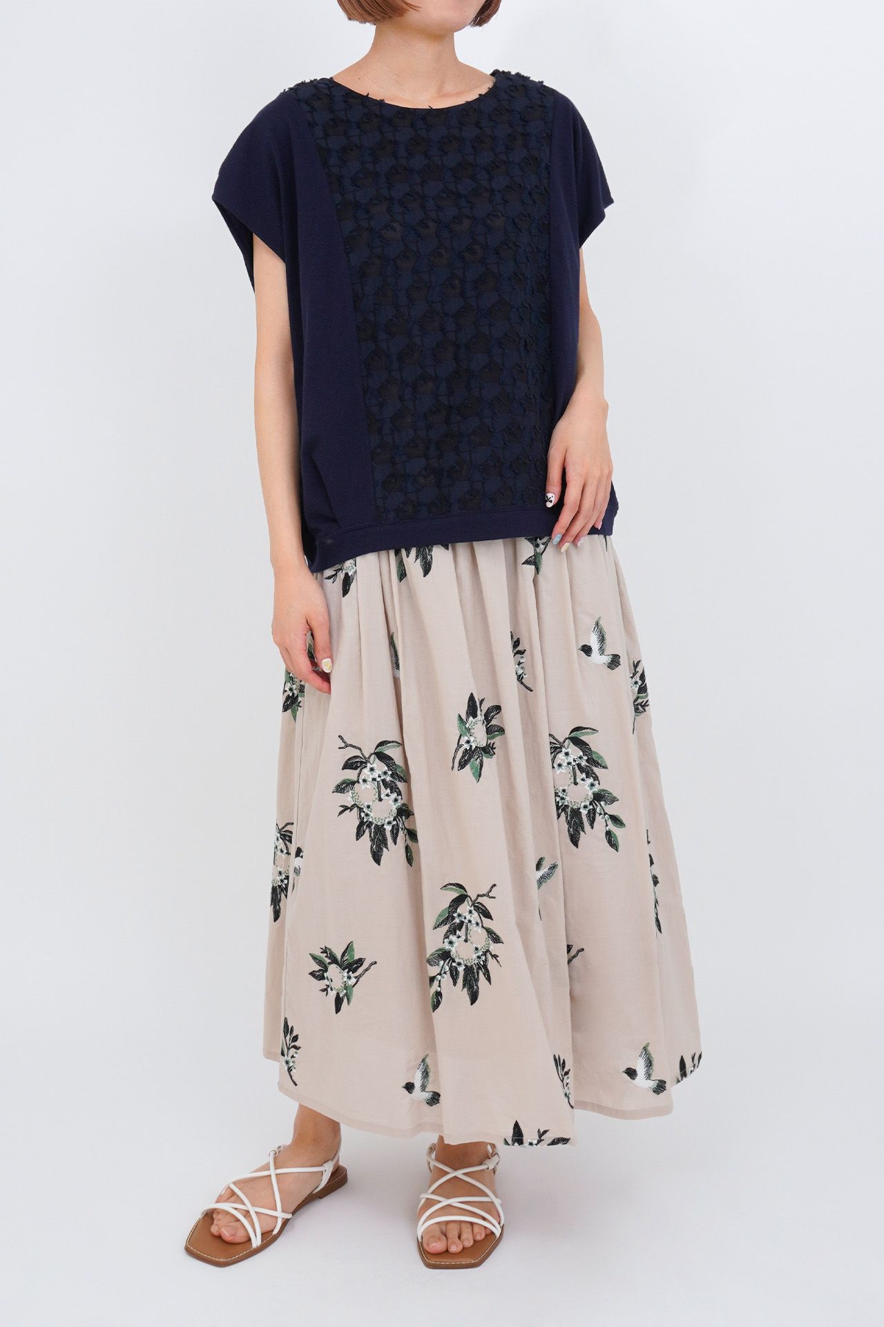BEIGE/model:163cm
