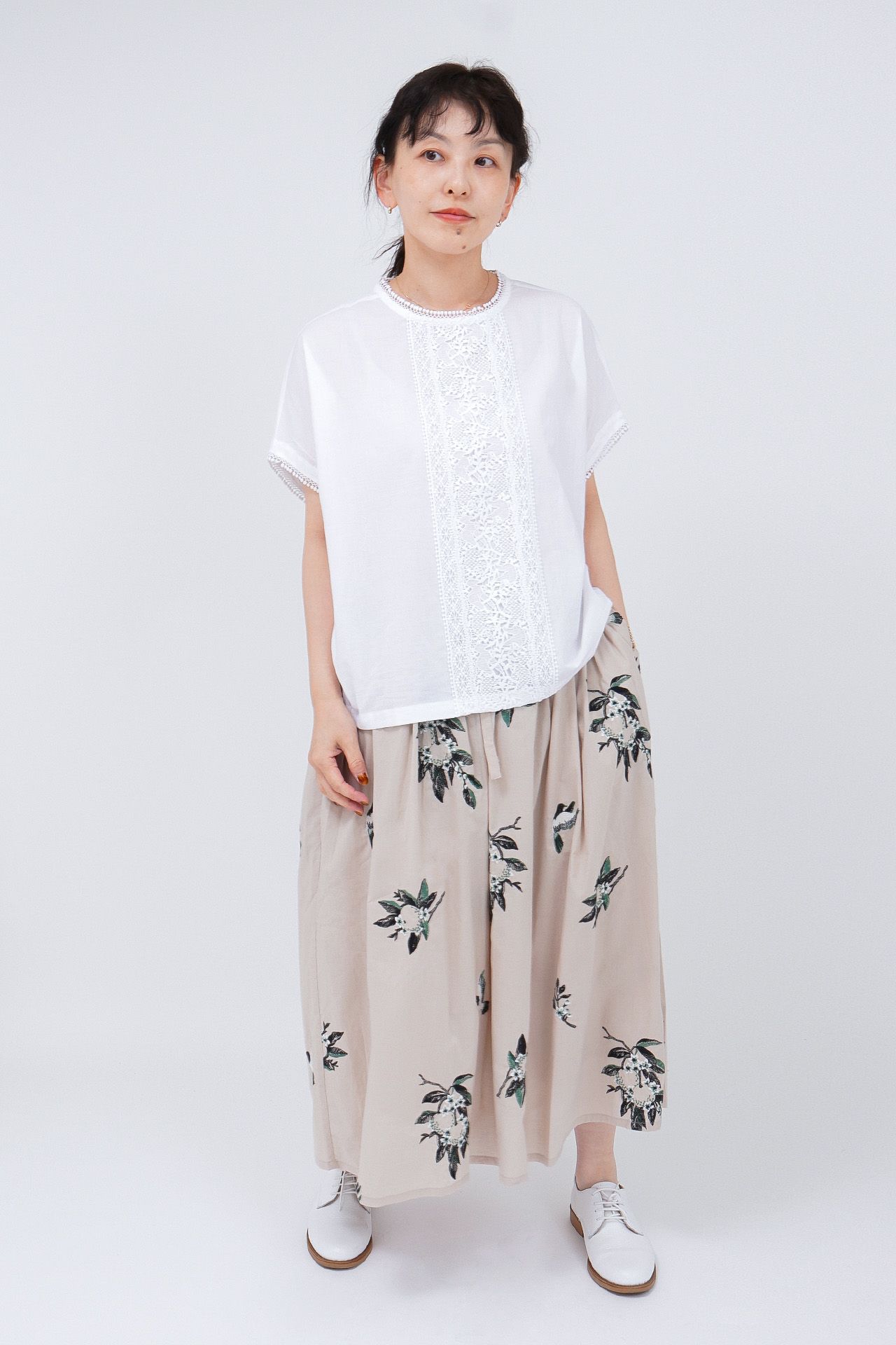 BEIGE/model:158cm
