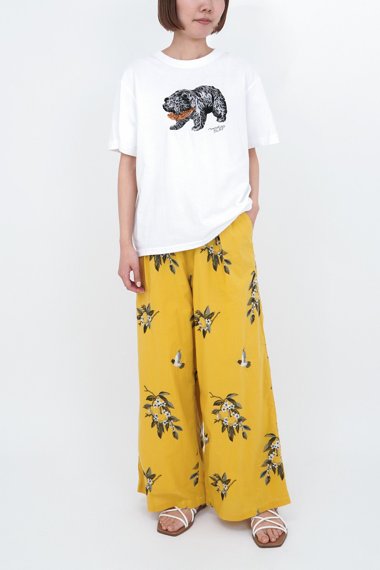 YELLOW/model:163cm