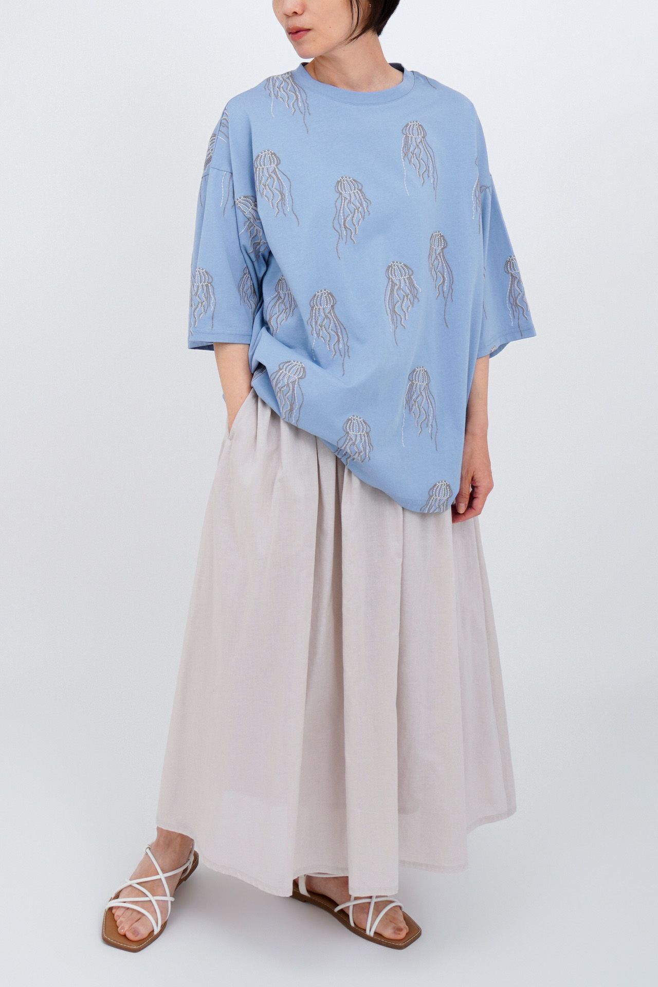 EMB kurage BIG Tシャツ | marble SUD(マーブルシュッド)公式通販