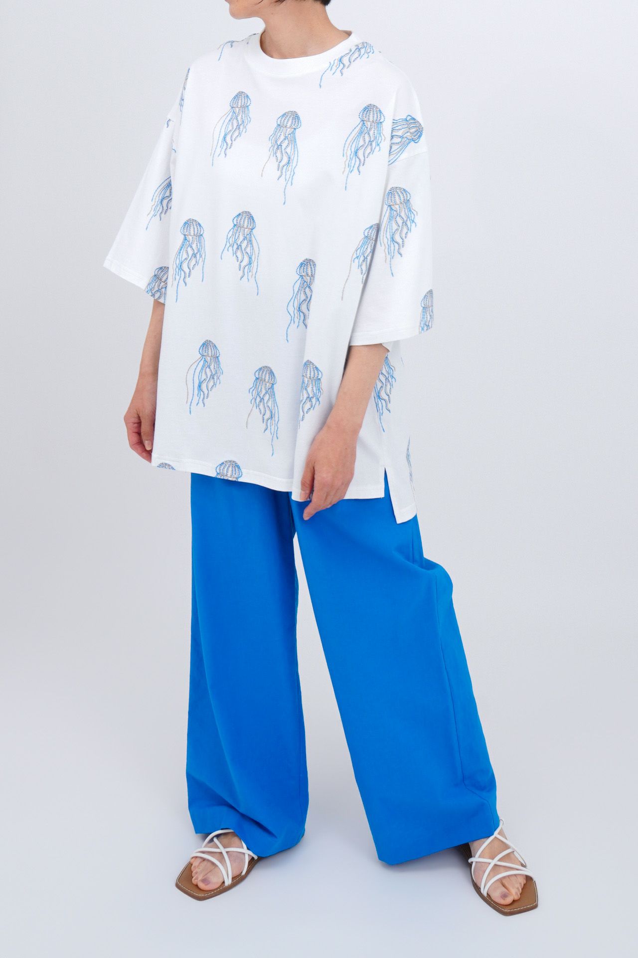 WHITE/model:161cm