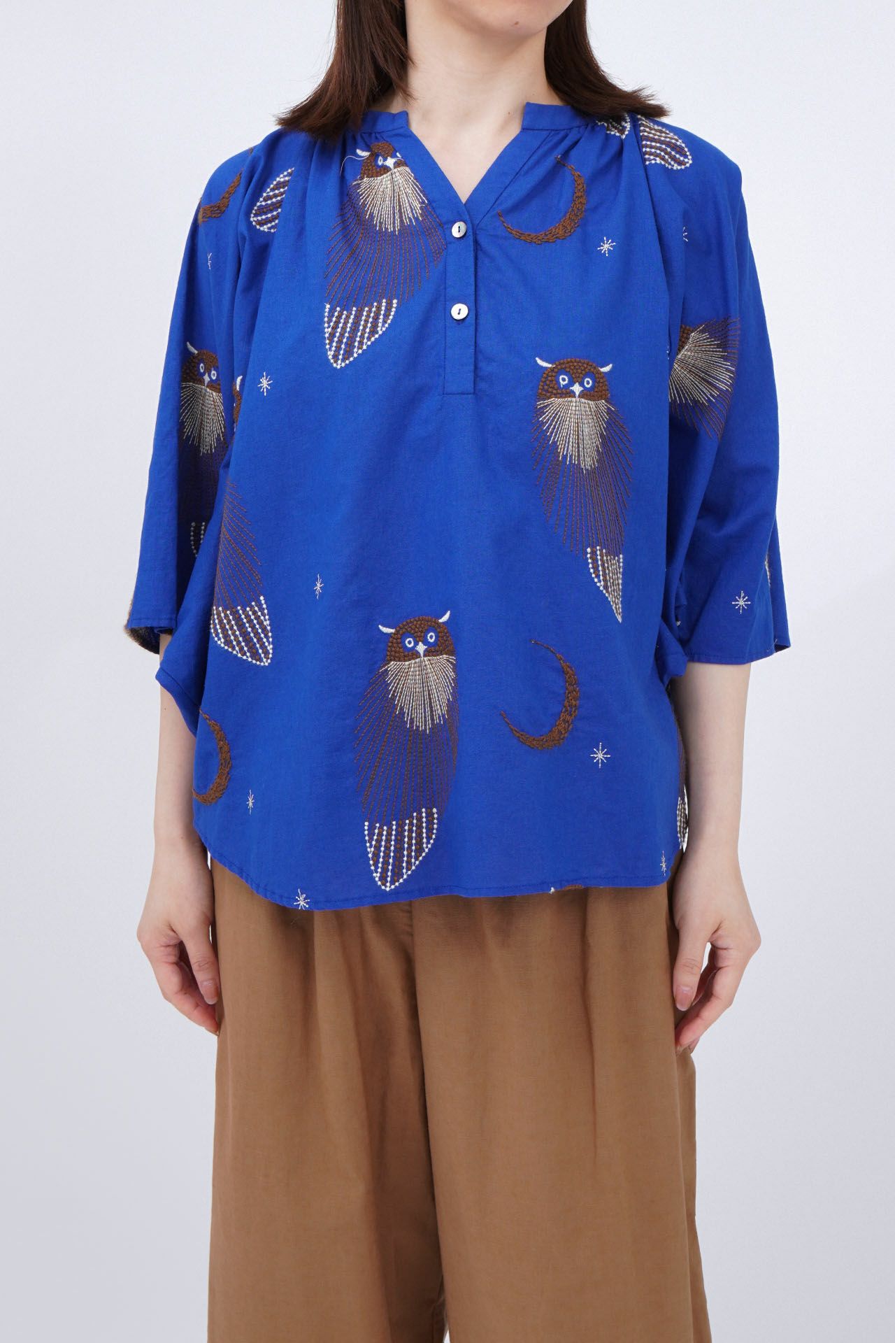 marble SUD マーブルシュッド 鳥の巣 カラーBlouse marble SUD マーブルシュッド 鳥の巣 カラーBlouse - メルカリ