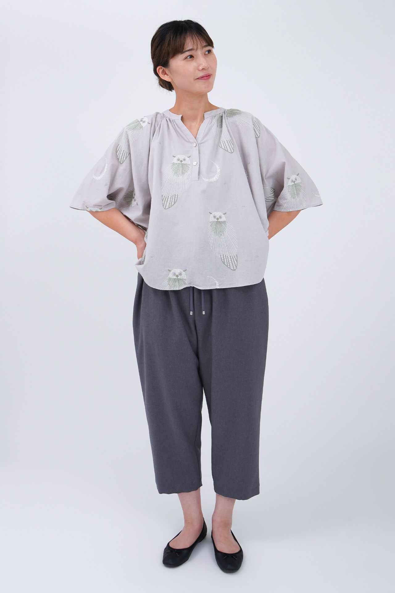 L.GREY/model:168cm