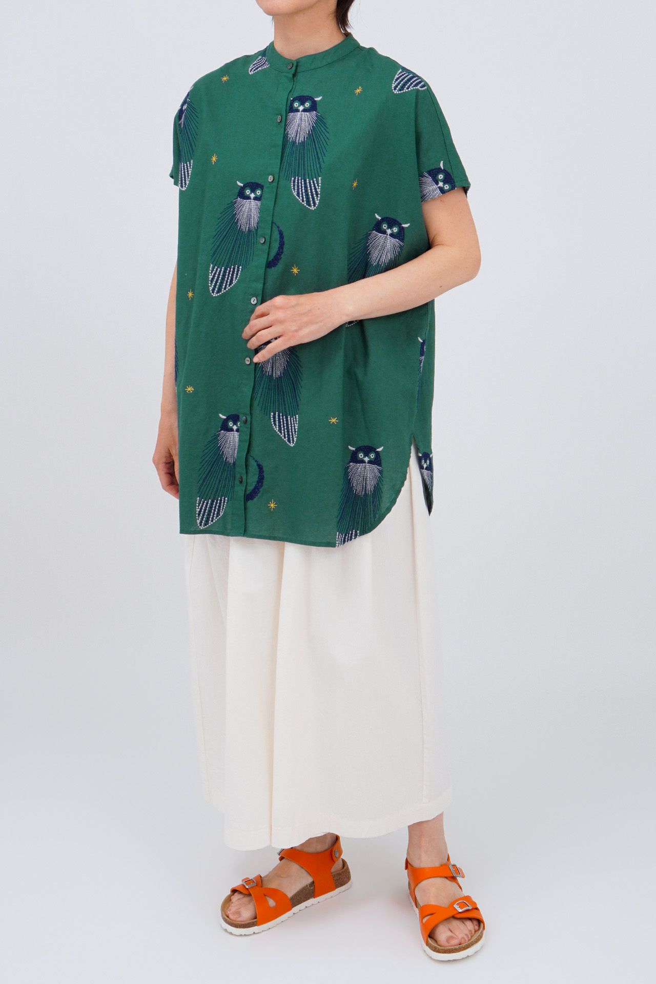 GREEN/model:161cm