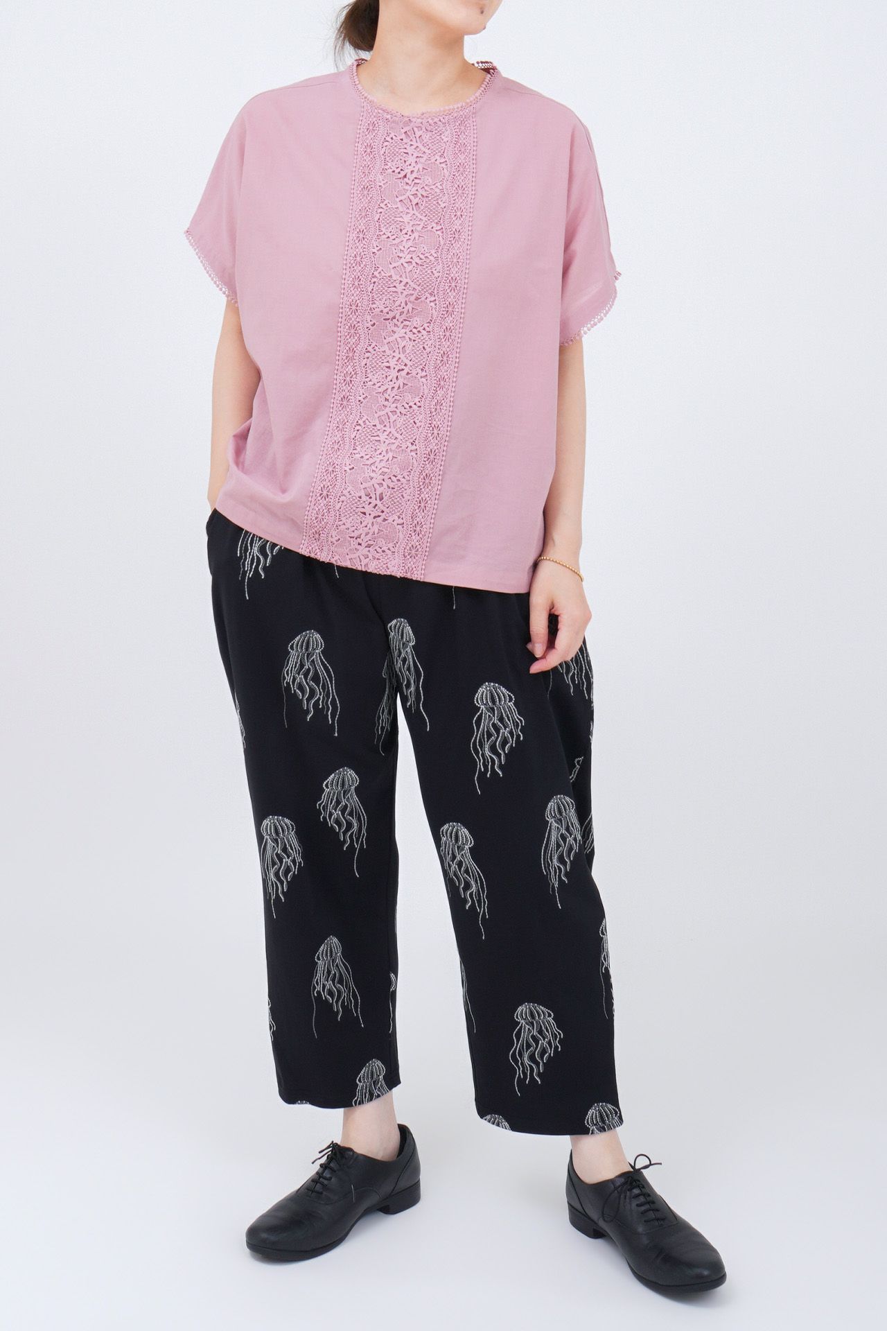PINK/model:158cm