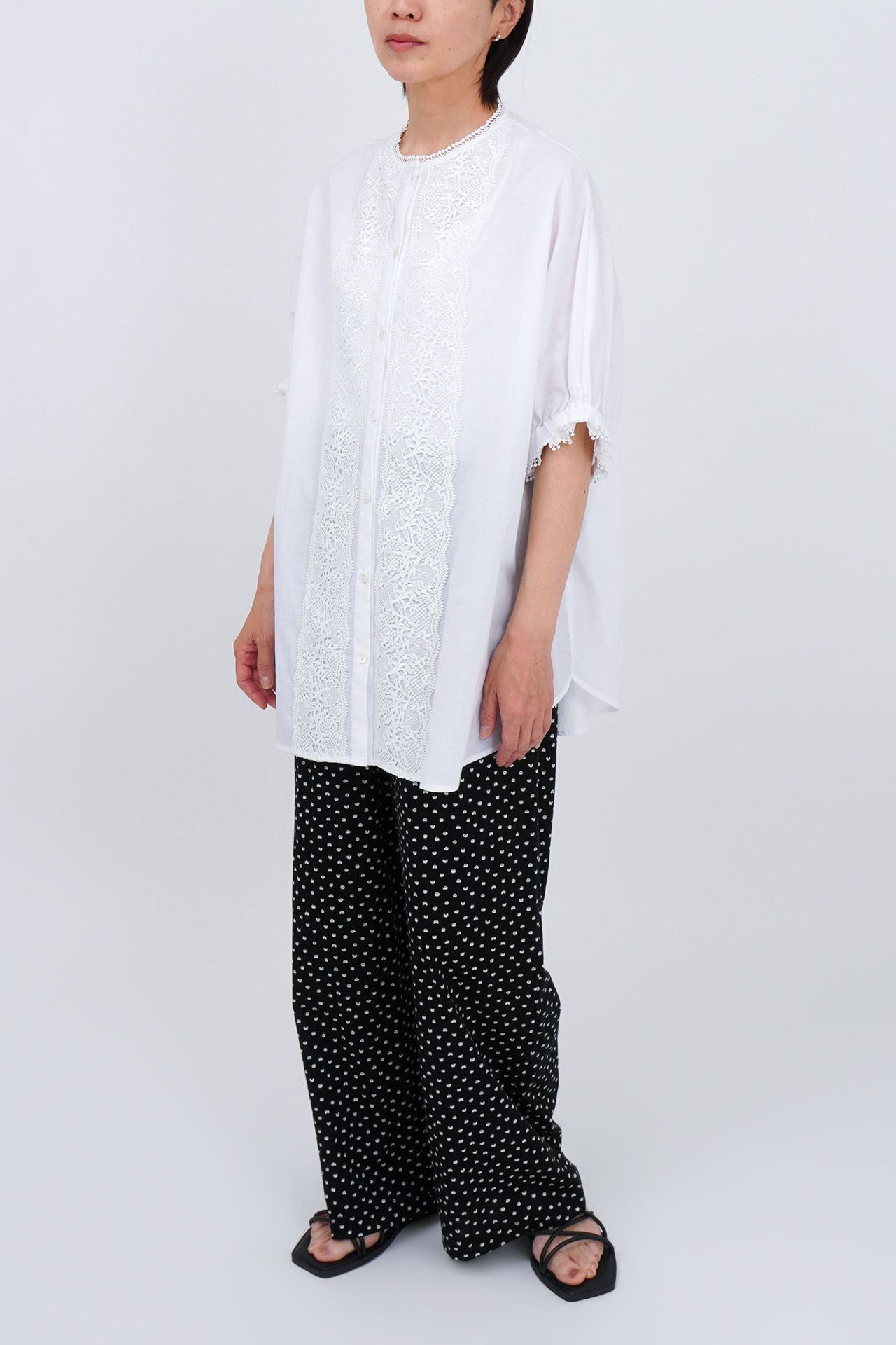WHITE/model:161cm