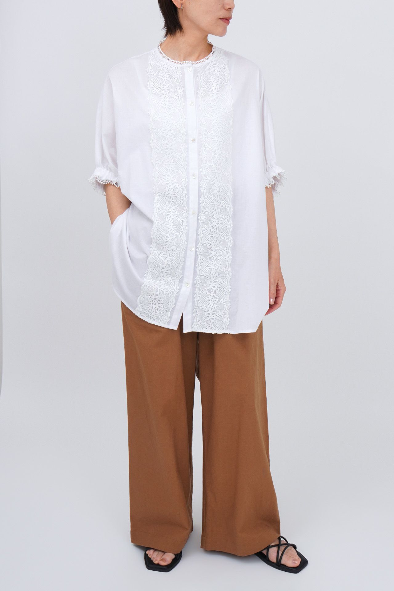 WHITE/model:161cm