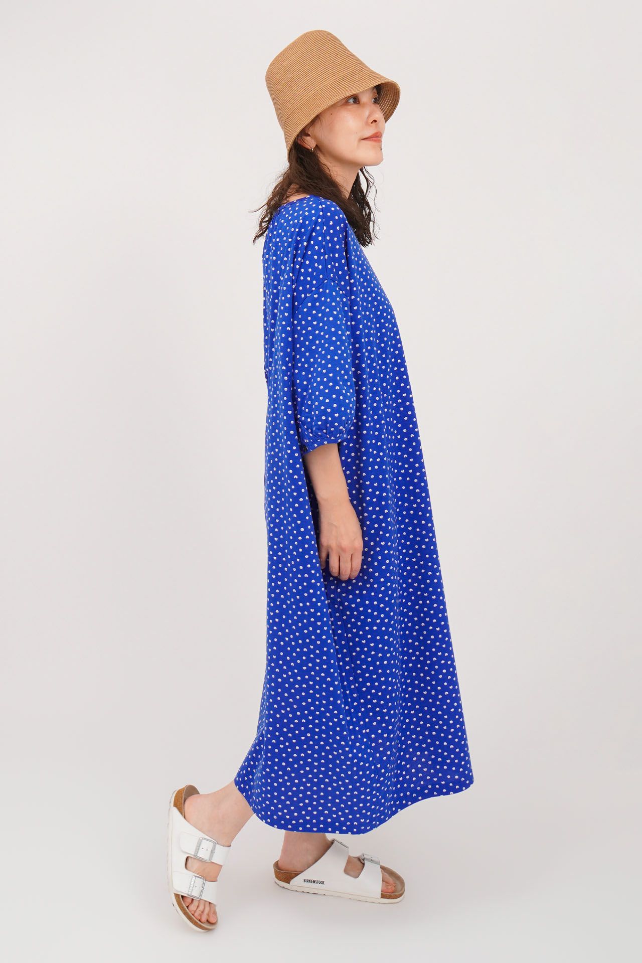 BLUE/model:158cm