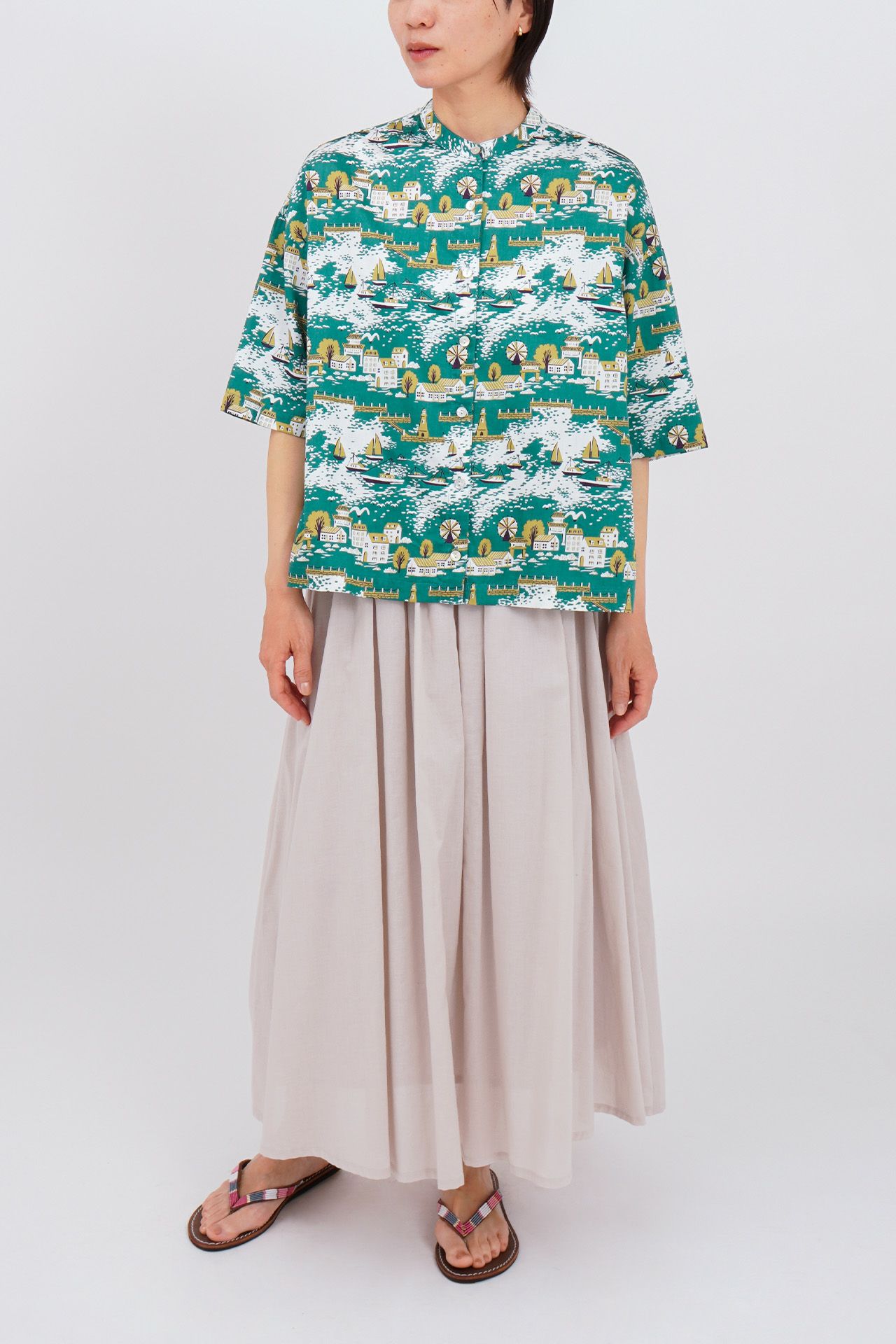 GREEN/model:161cm