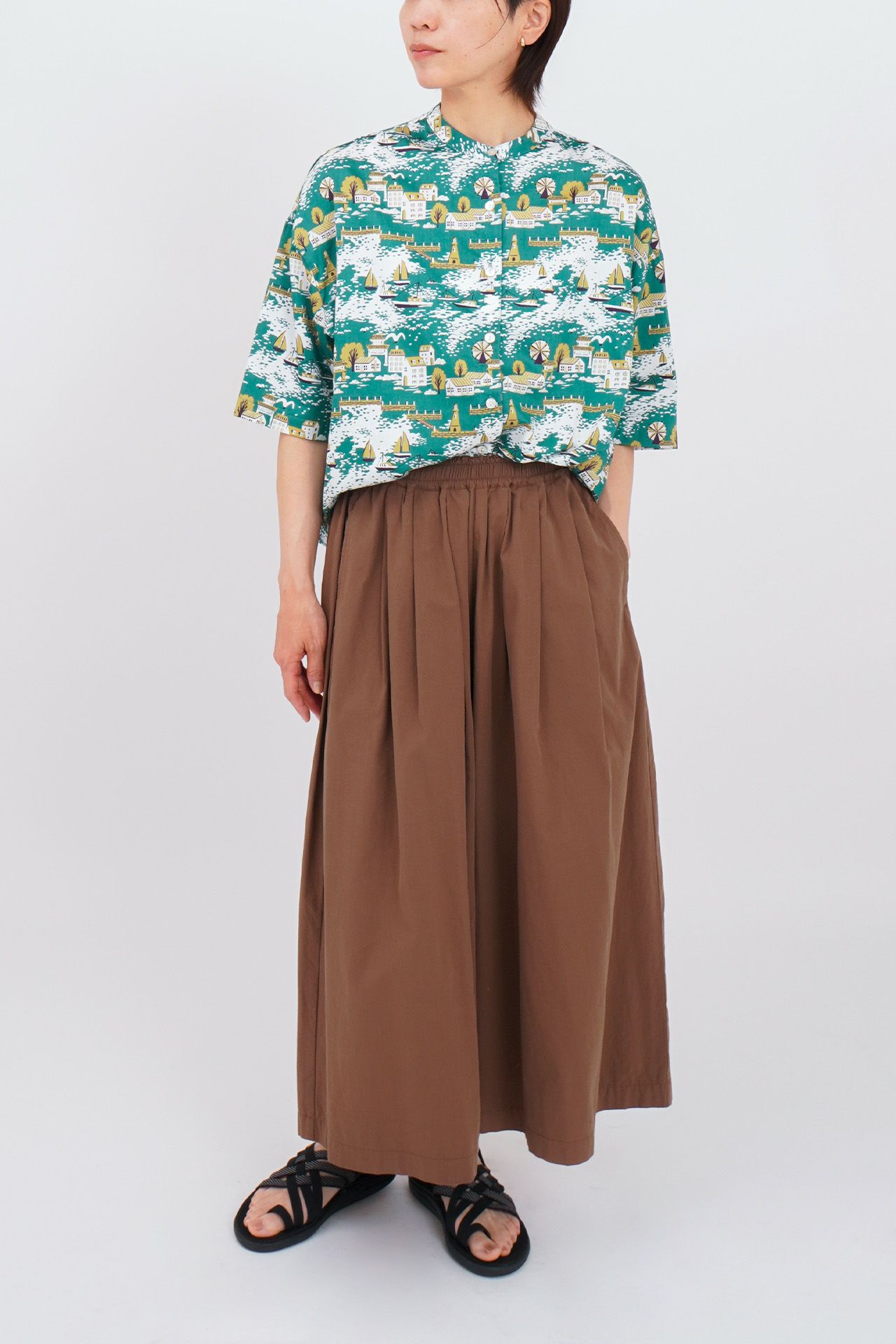 GREEN/model:161cm