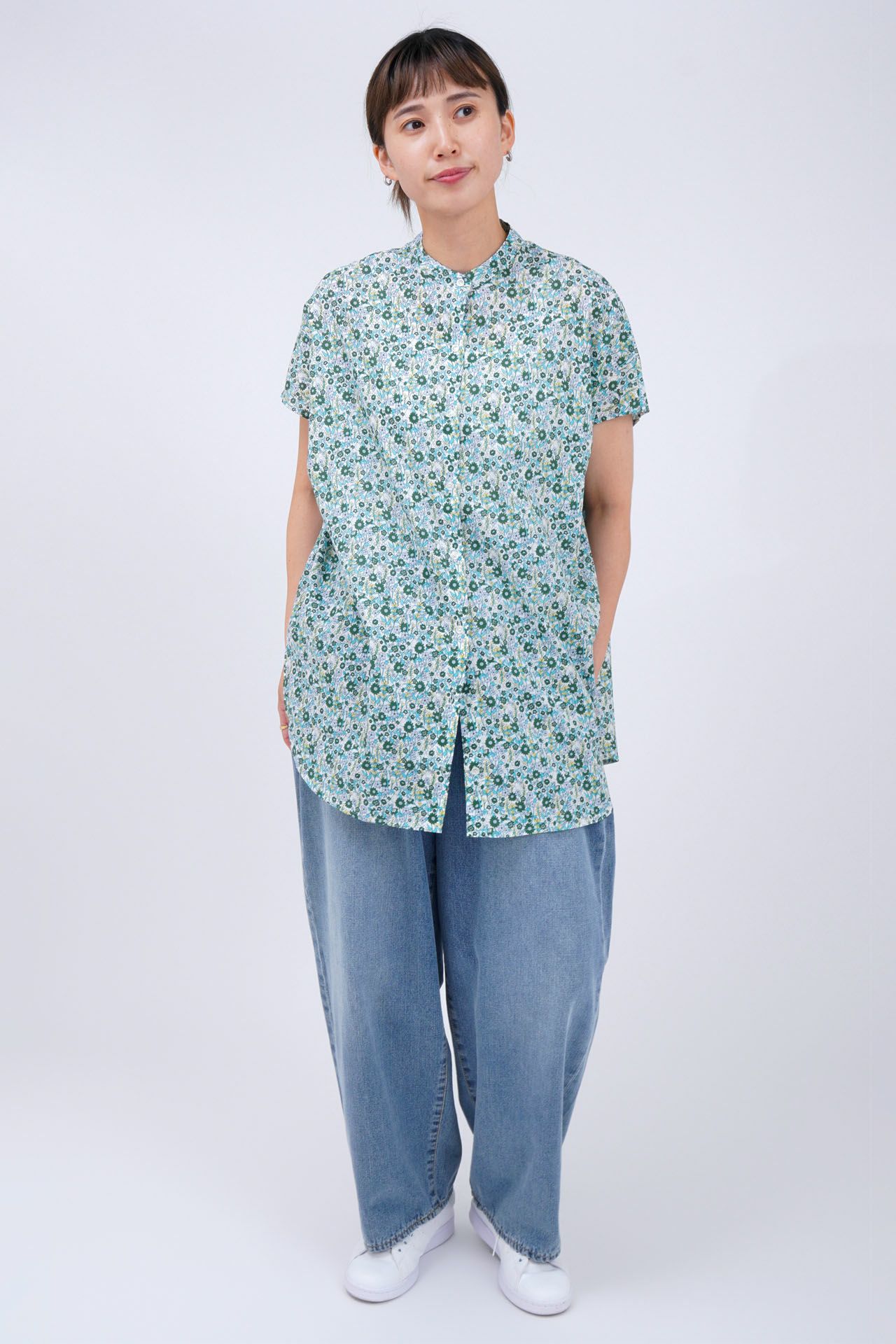 floral raicho Tunic | marble SUD(マーブルシュッド)公式通販