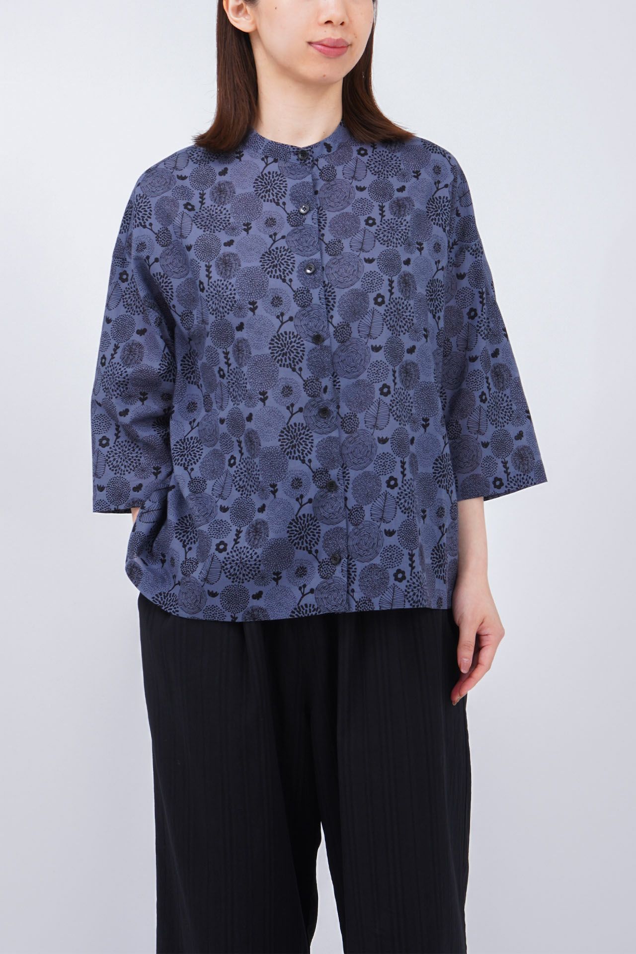 新品・:*marbleSUDウサギ刺繍入りグレー半袖トップス ツヴィトーク シチブシャツ | marble SUD(マーブルシュッド)公式通販