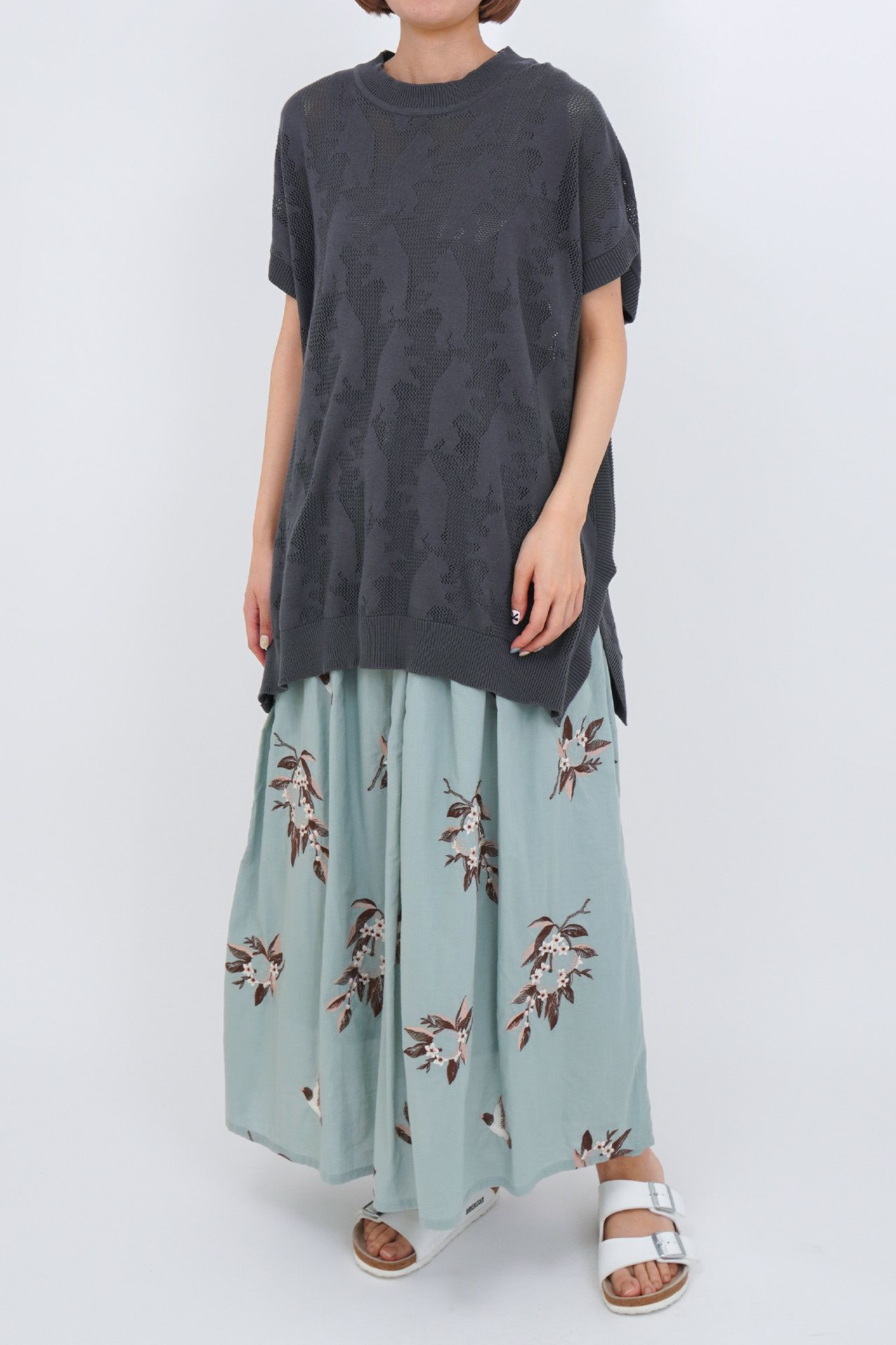 GREY/model:161cm
