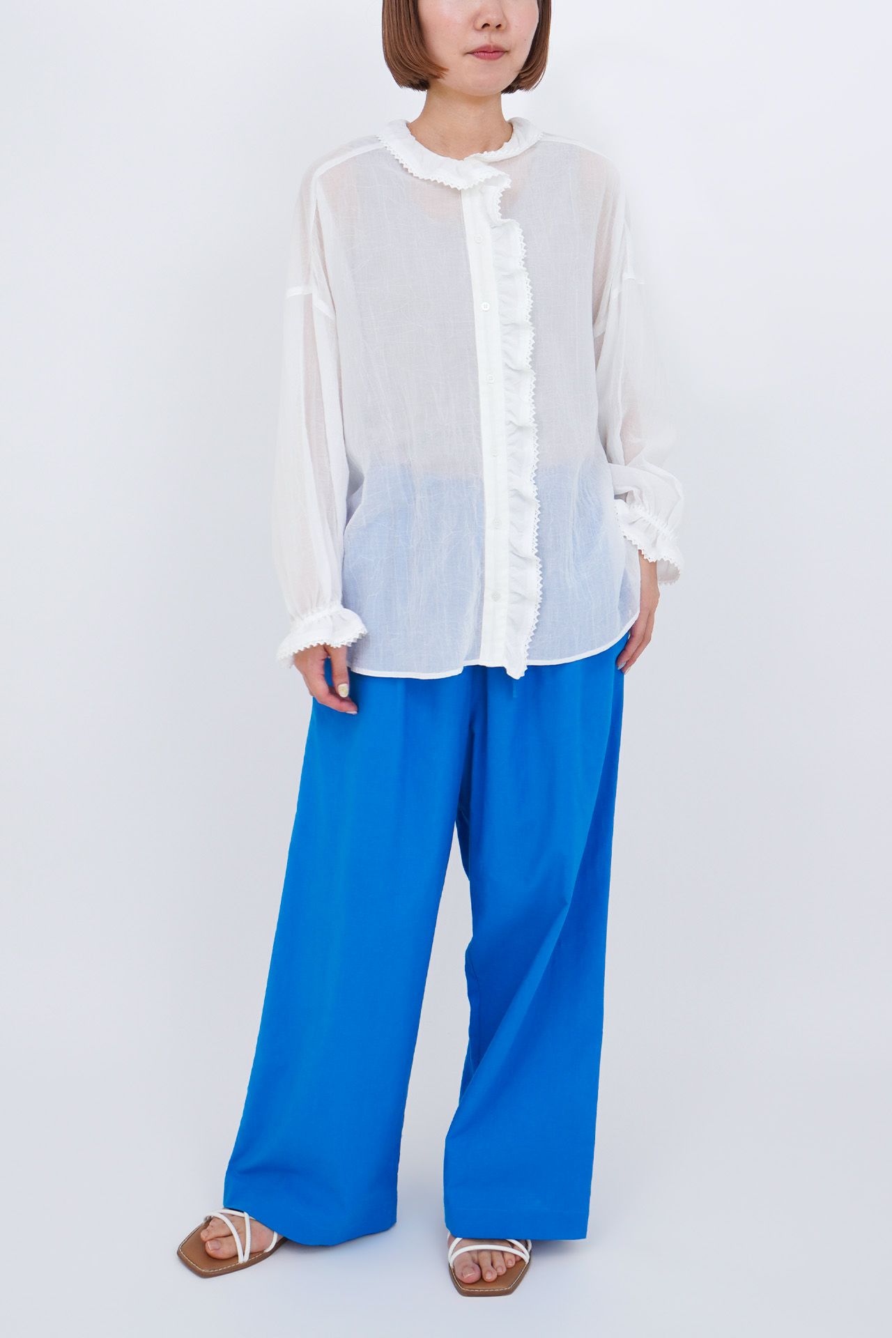 WHITE/model:163cm