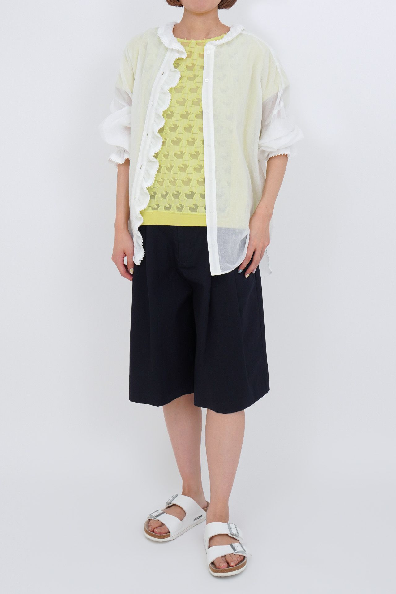 WHITE/model:163cm
