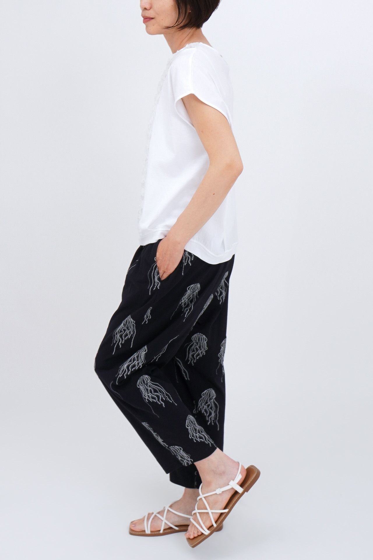 WHITE/model:161cm