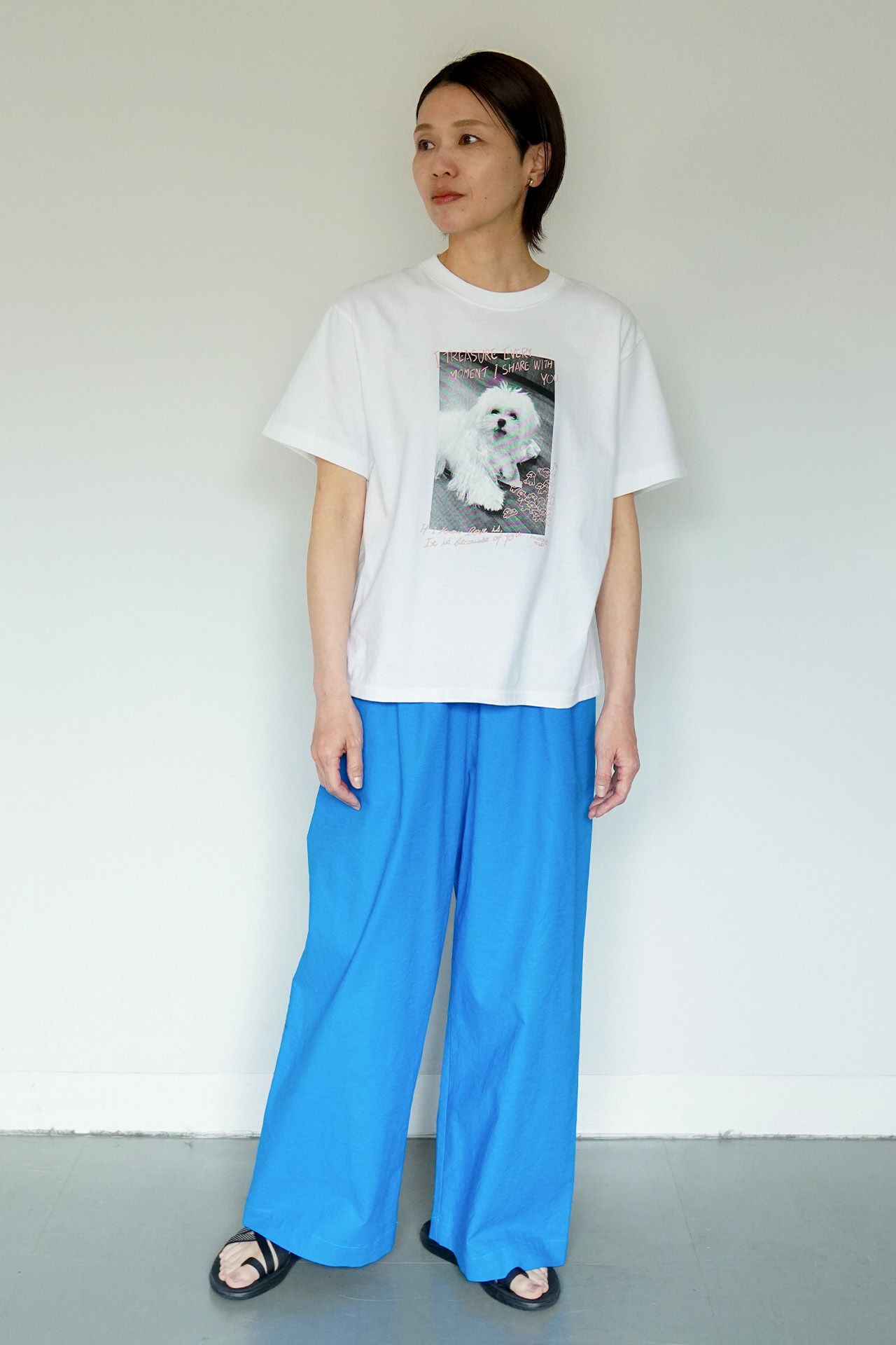 BLUE/model:161cm