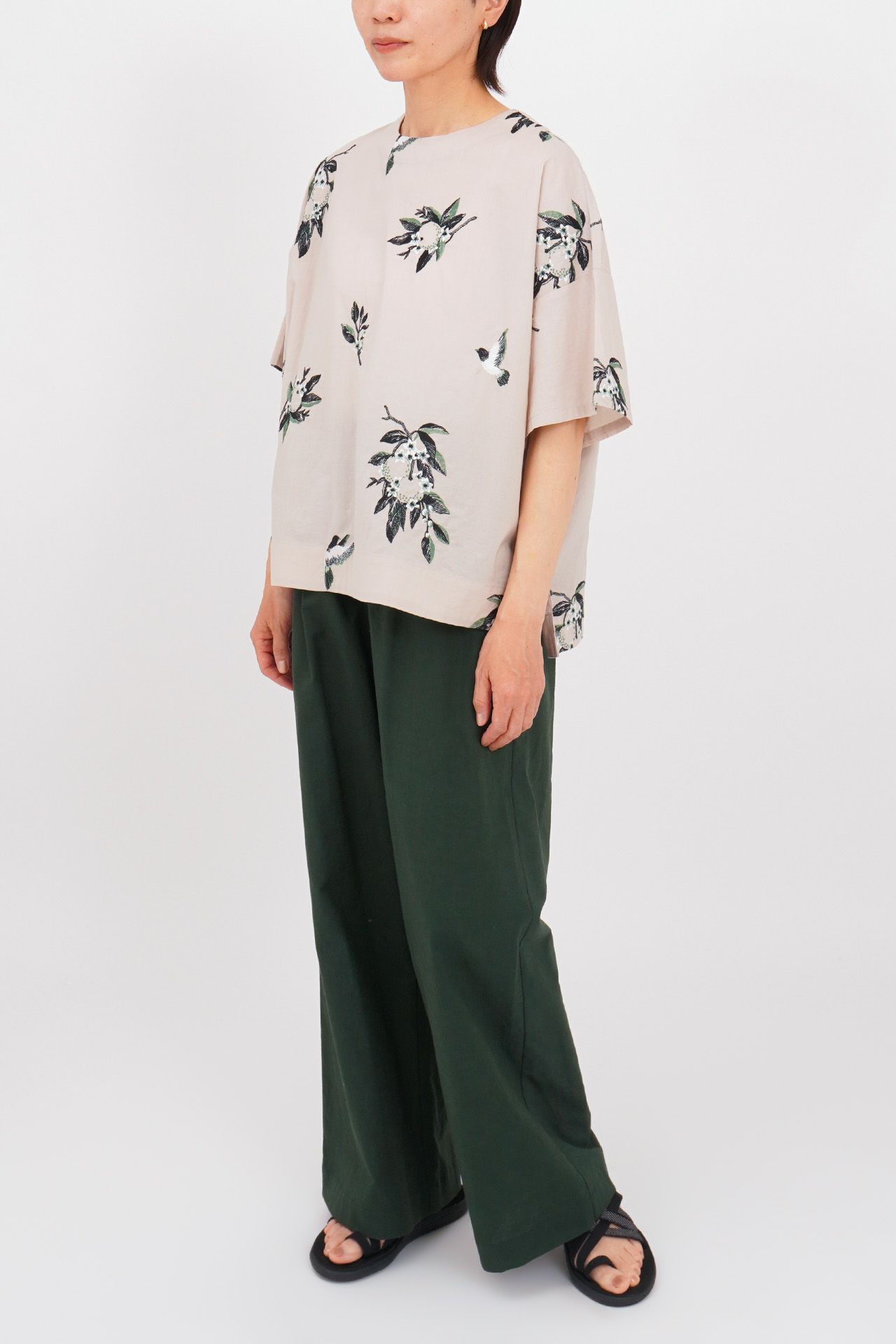 GREEN/model:161cm