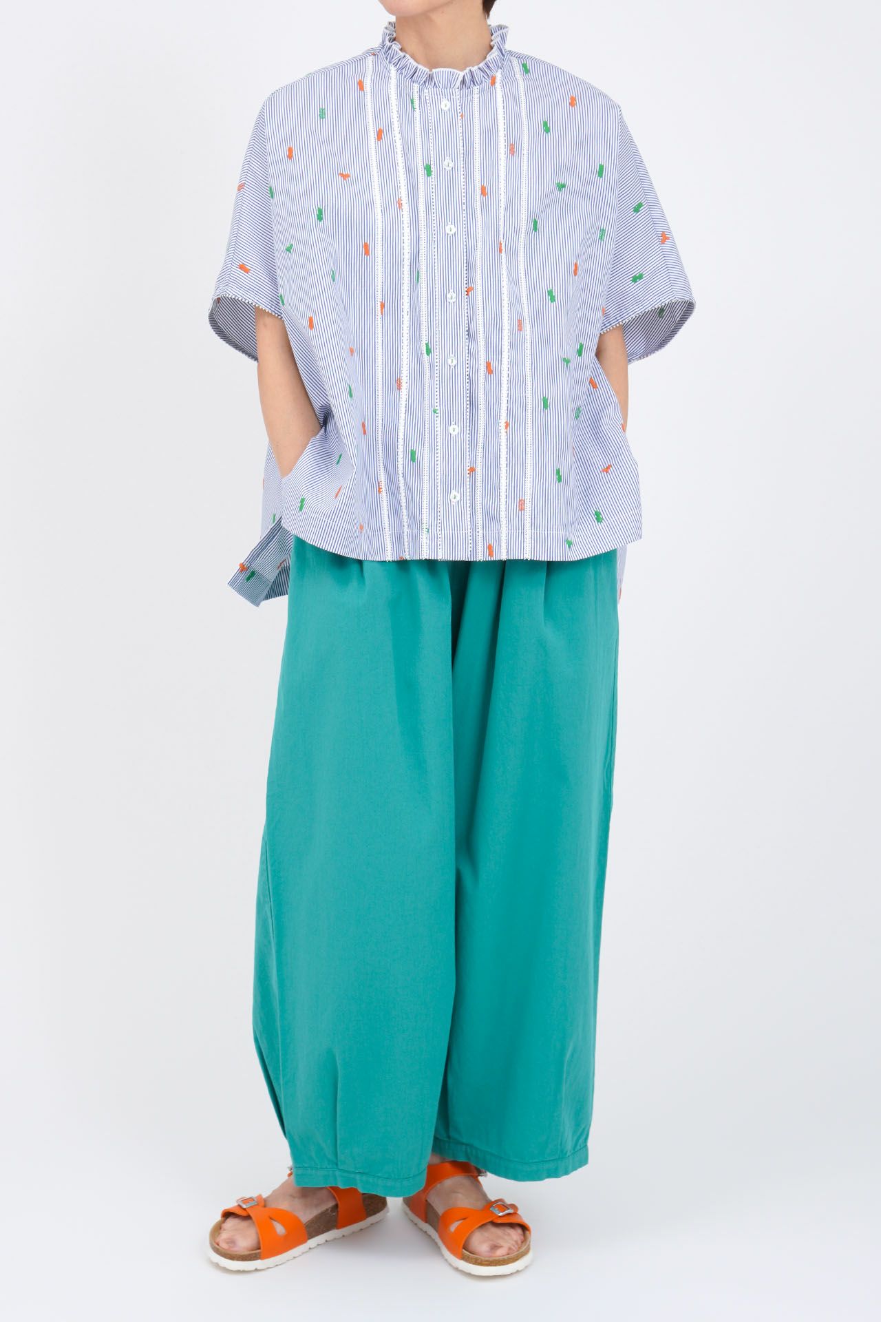 GREEN/model:161cm