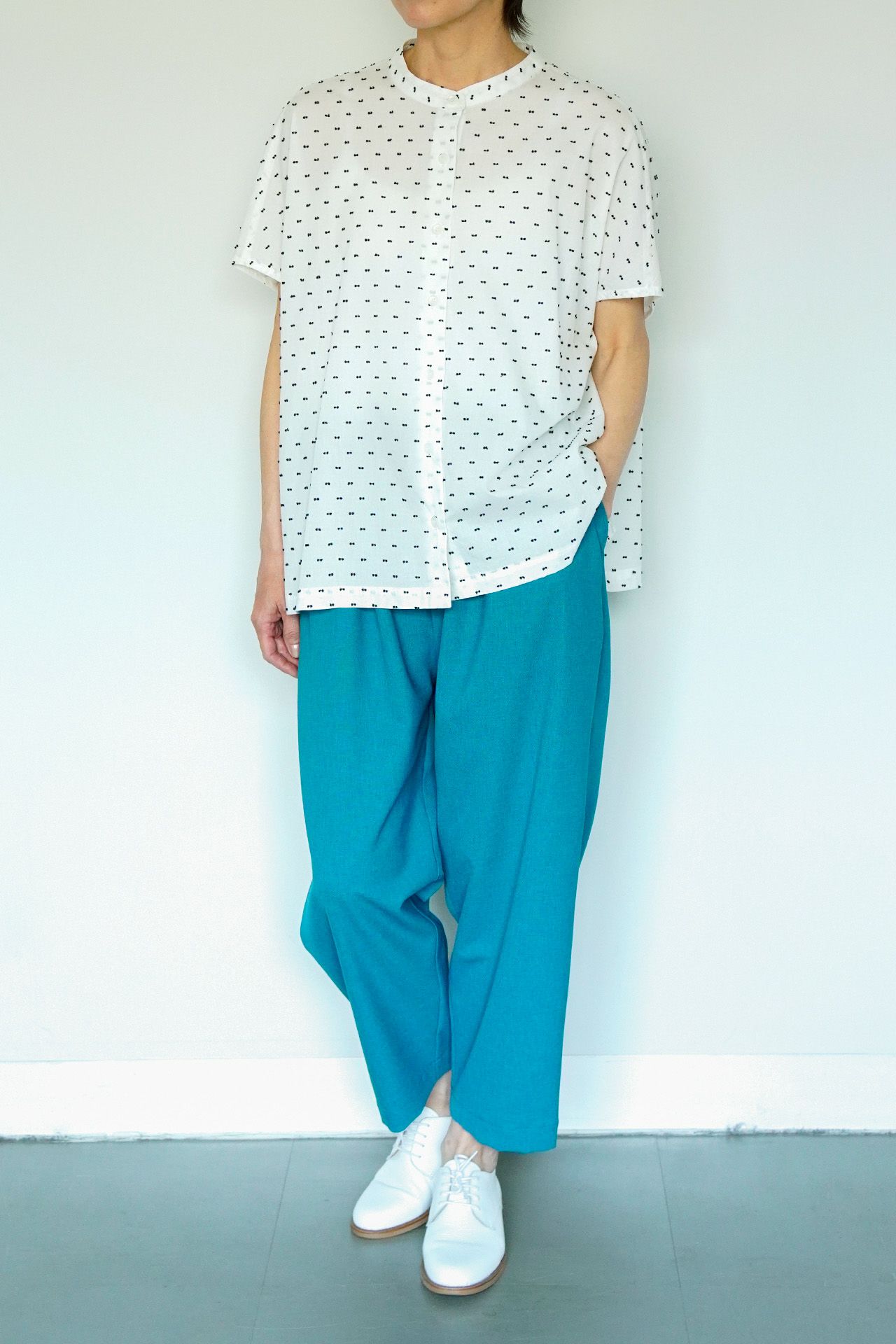 marble SUD｜EMB kurage Loose パンツ - marble SUD(マーブル
