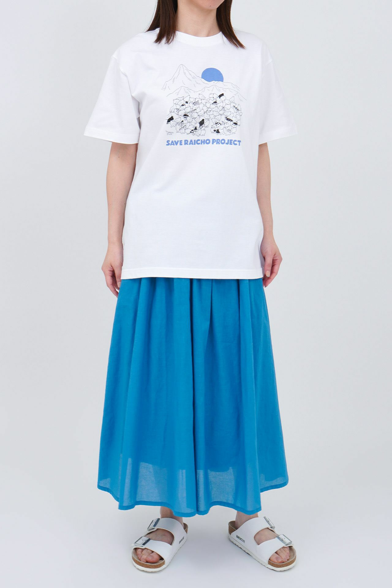 BLUE/model:161cm