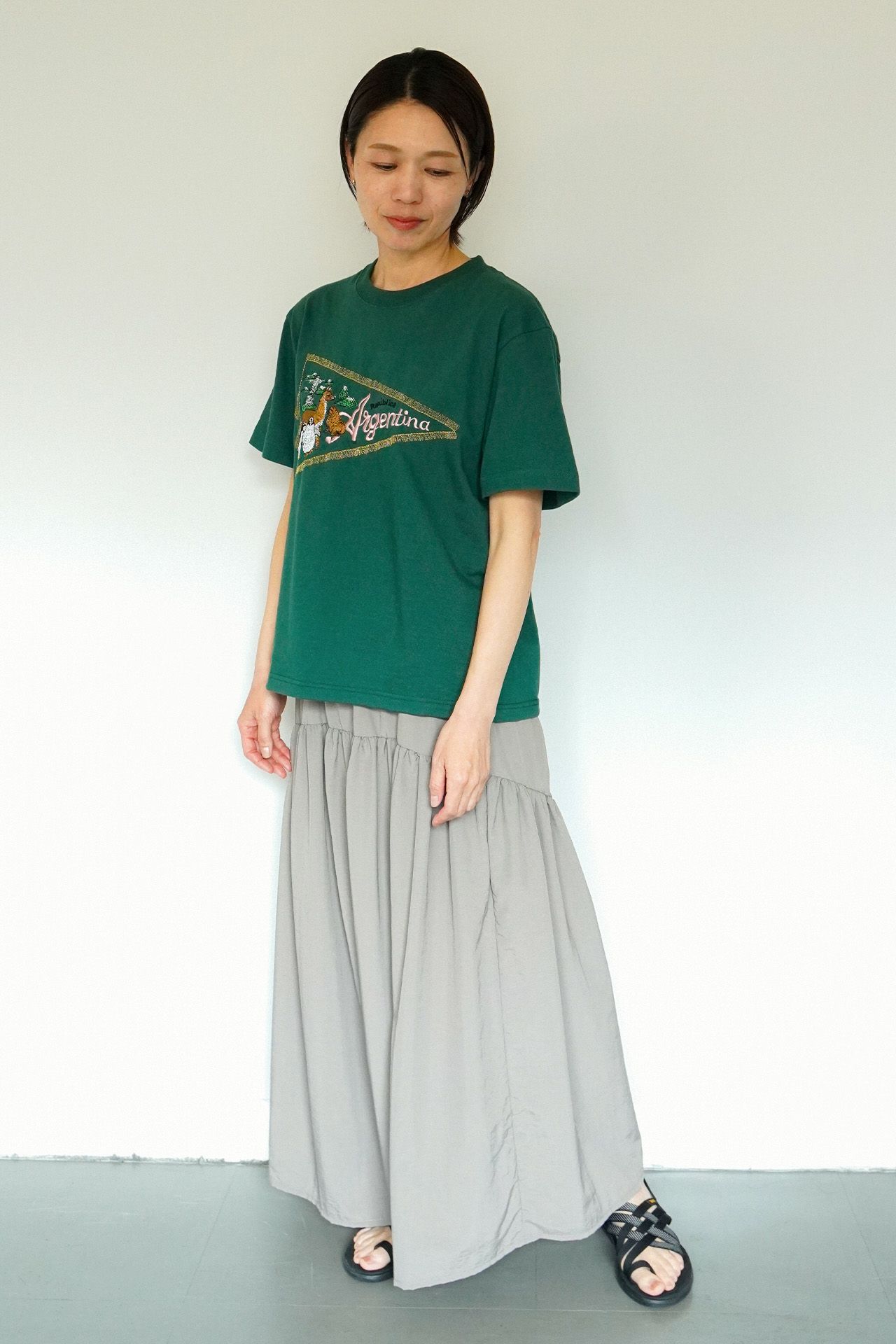 GREY/model:161cm