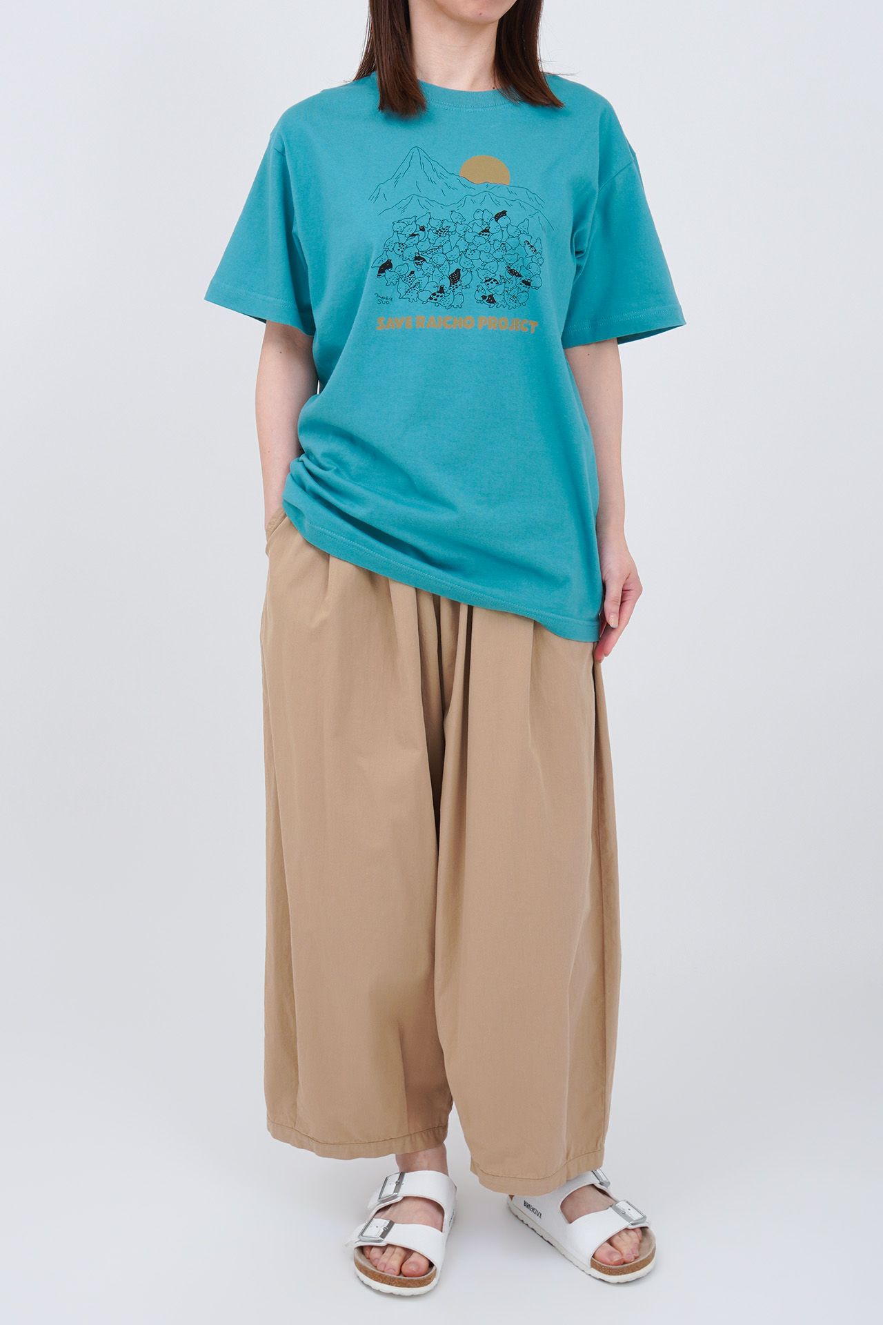 GREEN/model:161cm