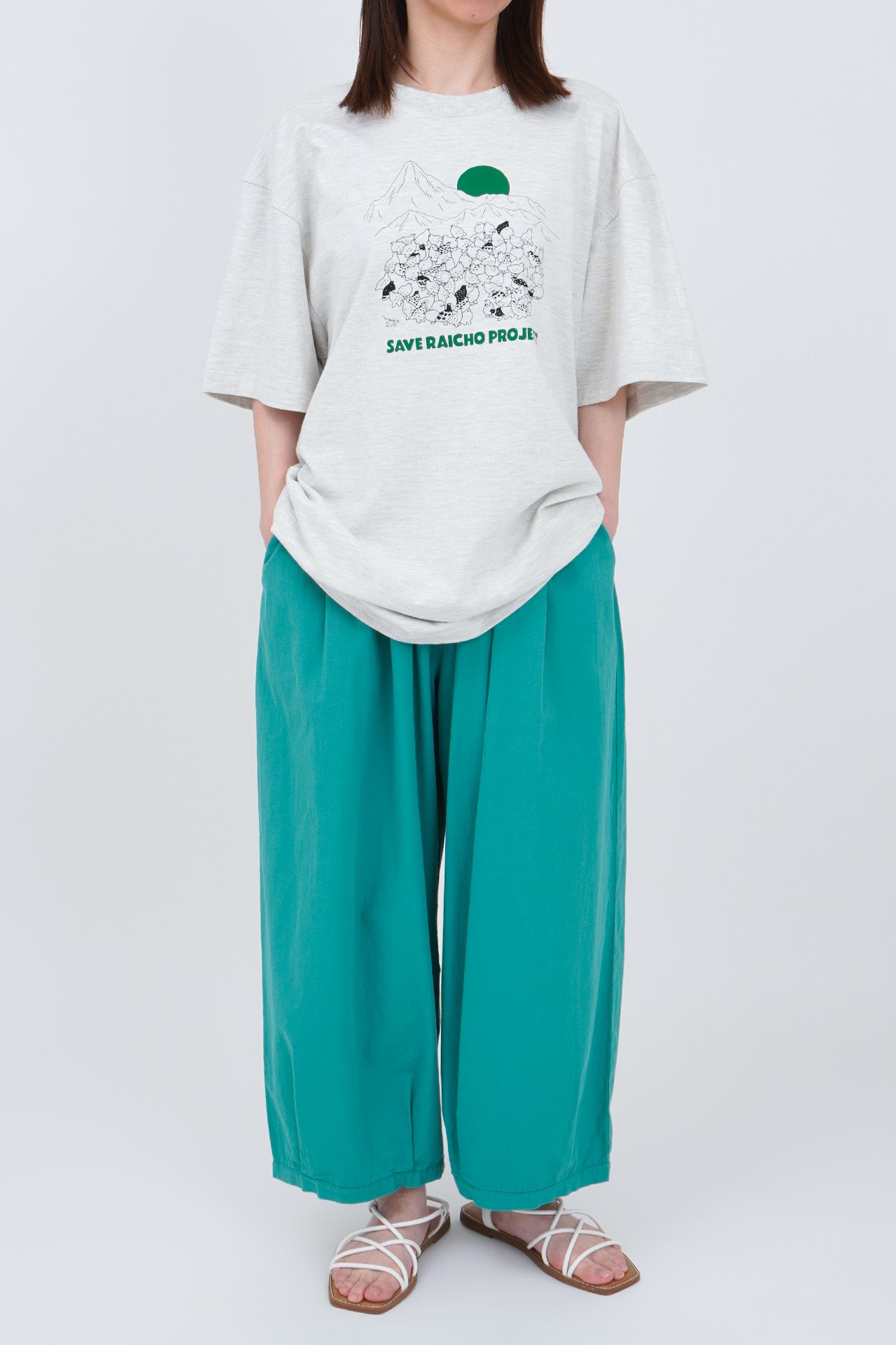 H.GREY/model:161cm(Lサイズ着用)