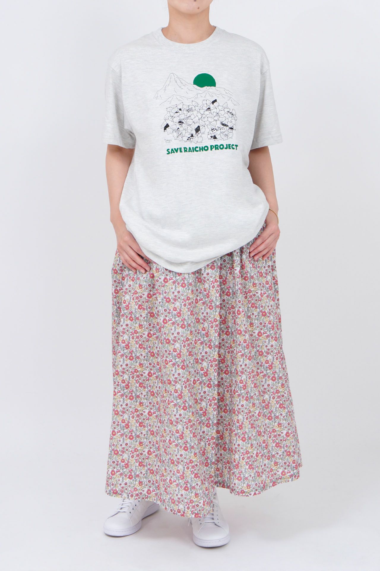 H.GREY/model:158cm(Mサイズ着用)