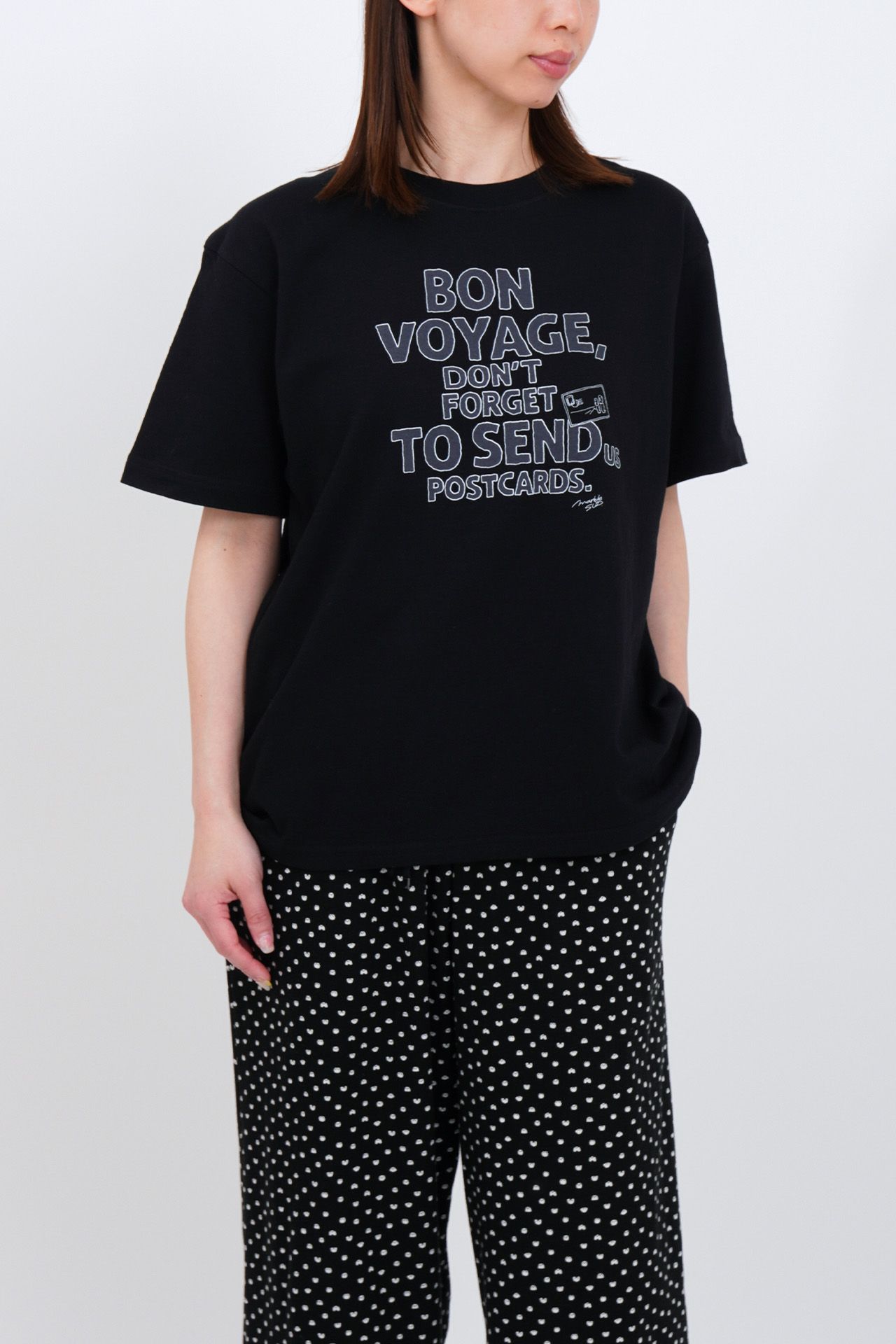 BON VOYAGE S/S Tシャツ | marble SUD(マーブルシュッド)公式通販 BON VOYAGE S/S Tシャツ | marble SUD(マーブルシュッド)公式通販