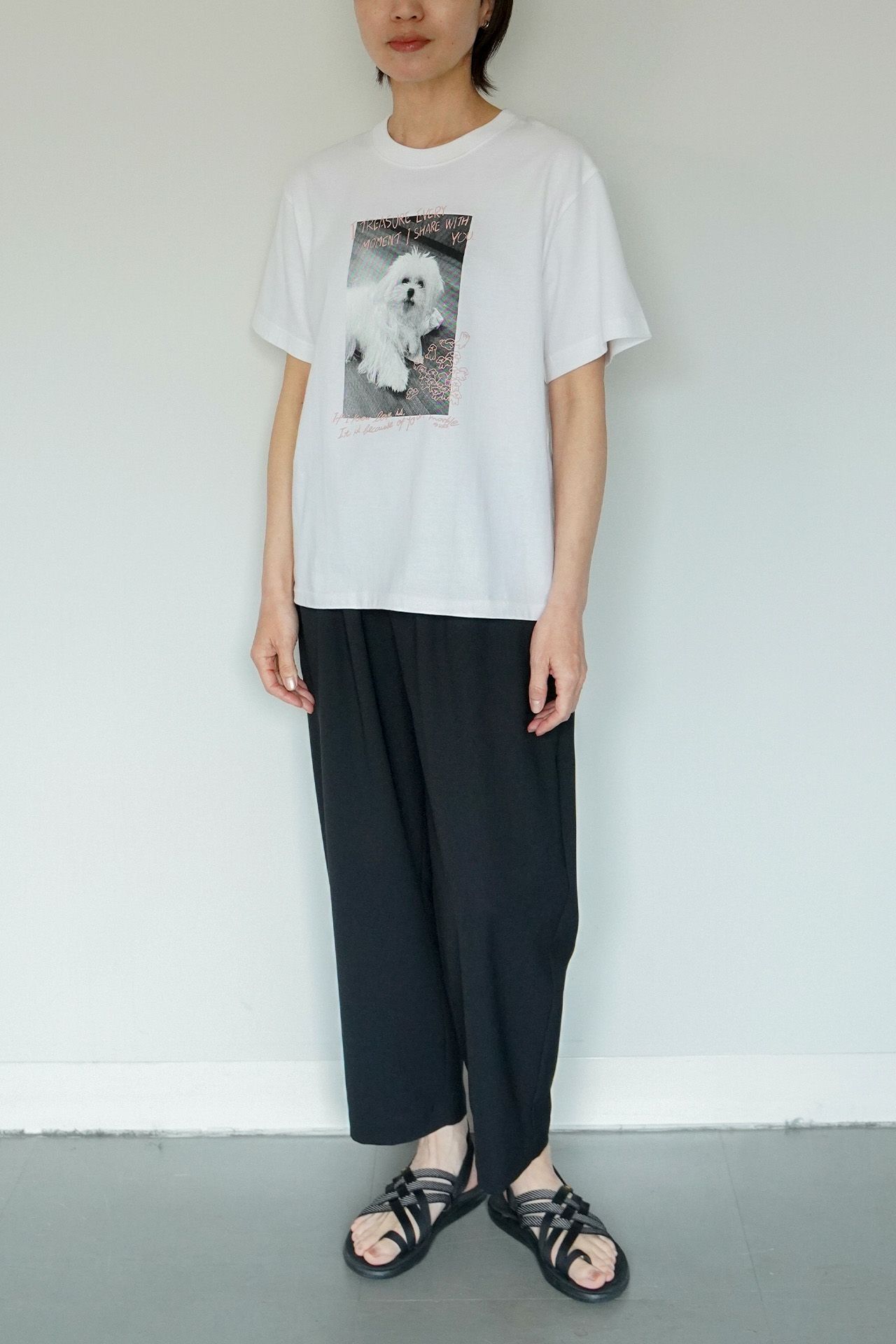 WHITE/model:161cm