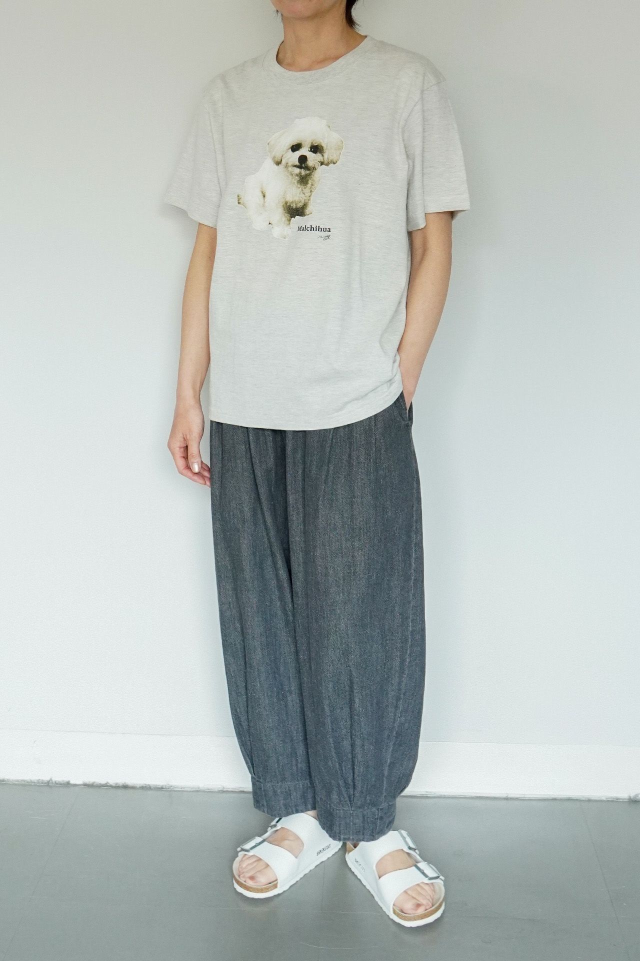 H.GREY/model:161cm