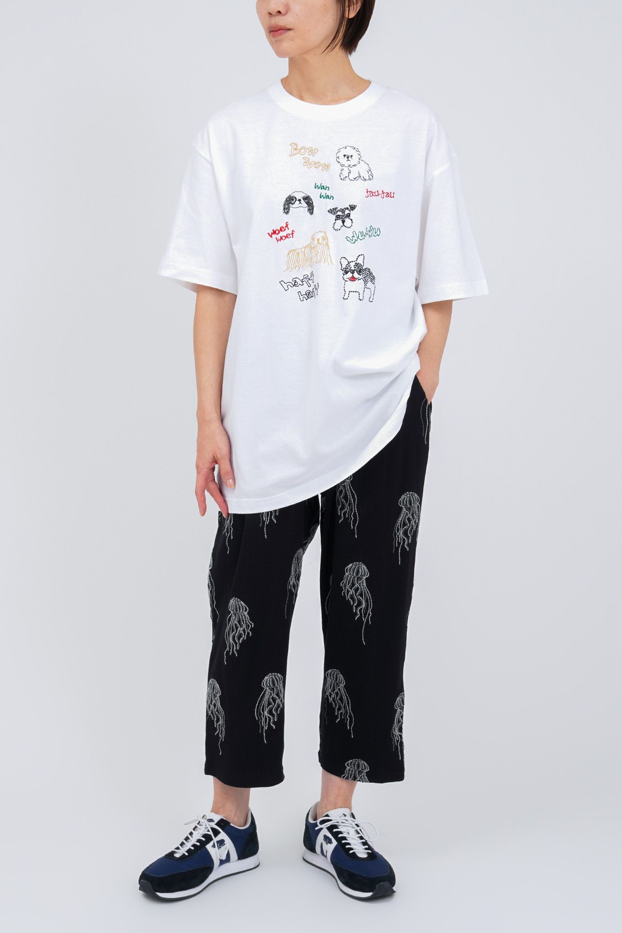 WHITE/model:161cm(Lサイズ着用)