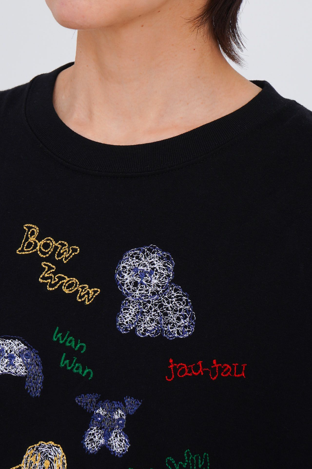 EMB rakugaki dog S/S Tシャツ | marble SUD(マーブルシュッド