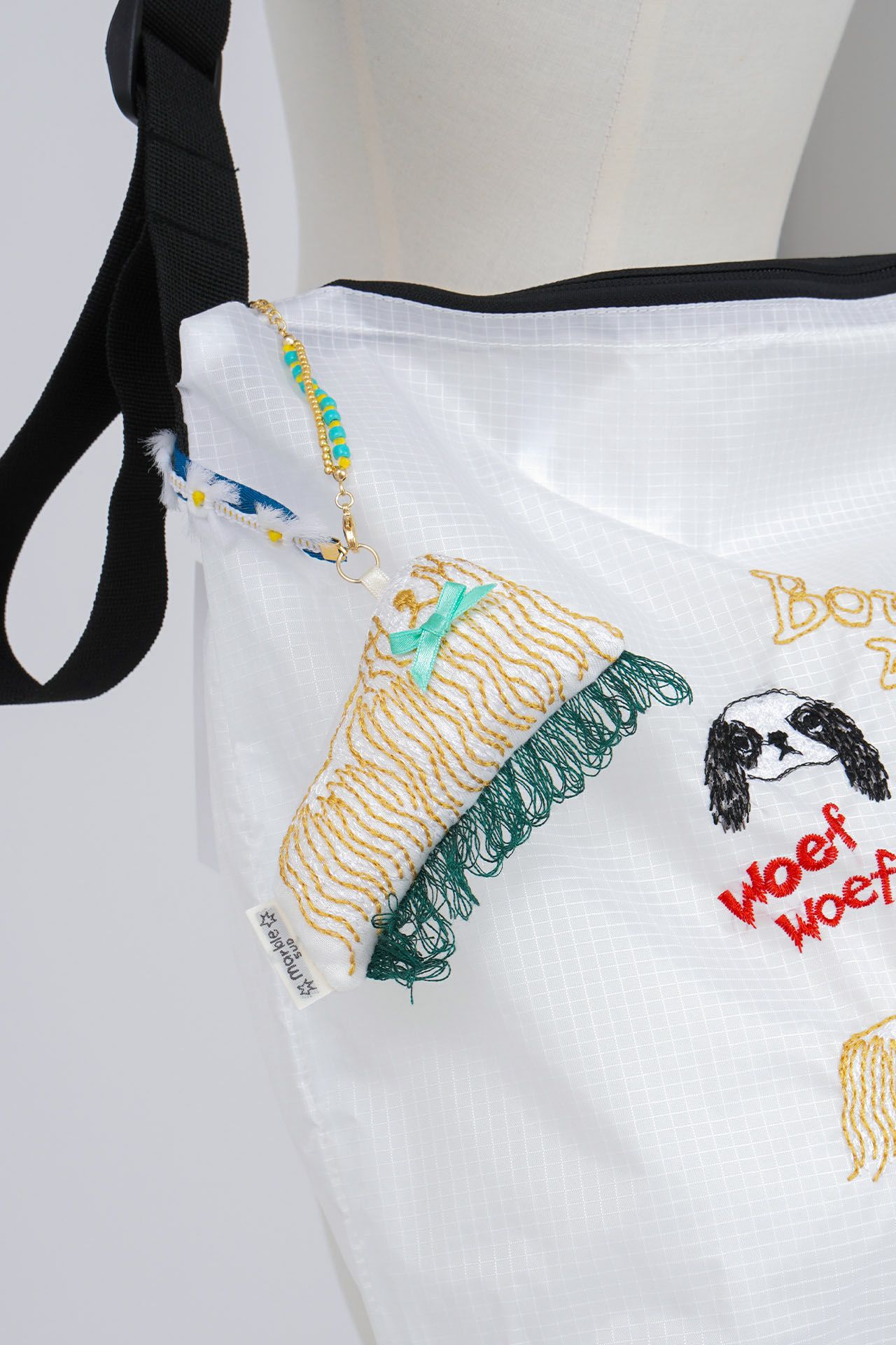 EMB rakugaki dog BAGチャーム | marble SUD(マーブルシュッド