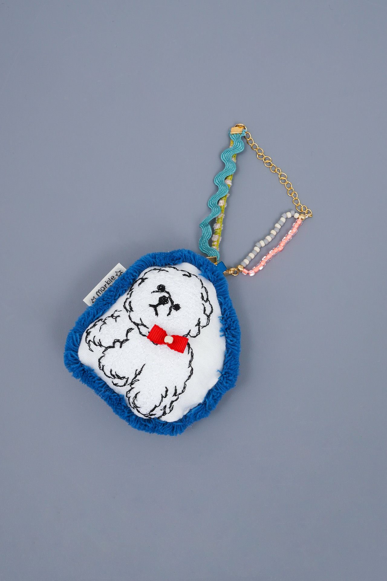 品多く EMB rakugaki dog BAGチャーム | marble SUD(マーブルシュッド トップス