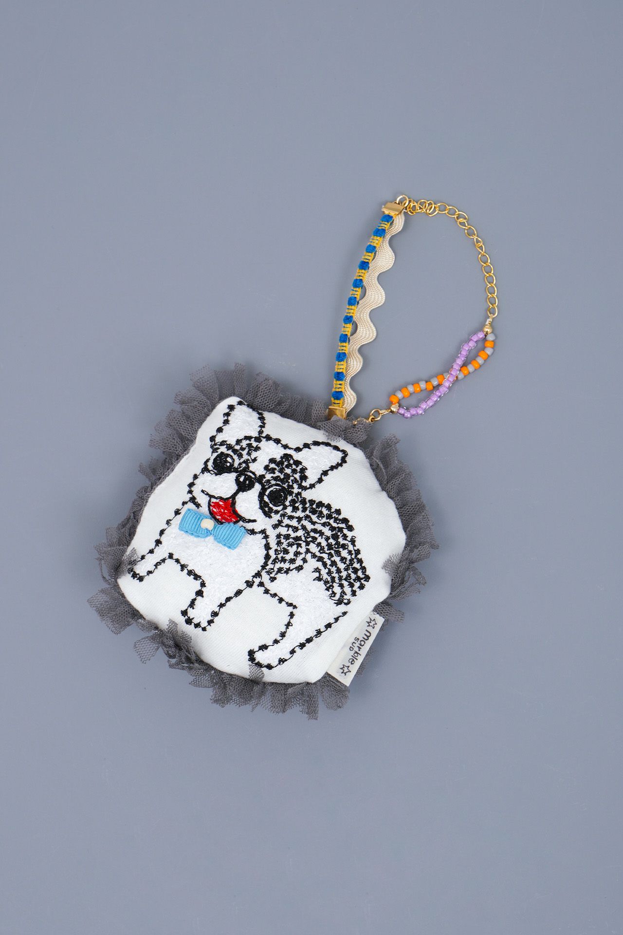 EMB rakugaki dog BAGチャーム | marble SUD(マーブルシュッド