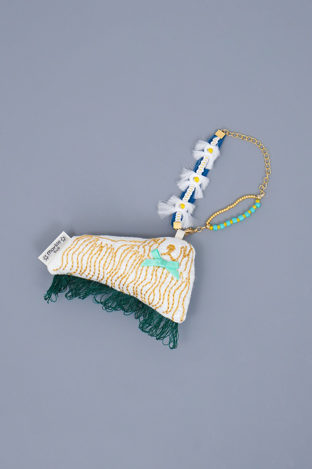 mable sud 新作新品⭐︎ EMB rakugaki dog S/S T EMB rakugaki dog BAGチャーム | marble SUD(マーブルシュッド