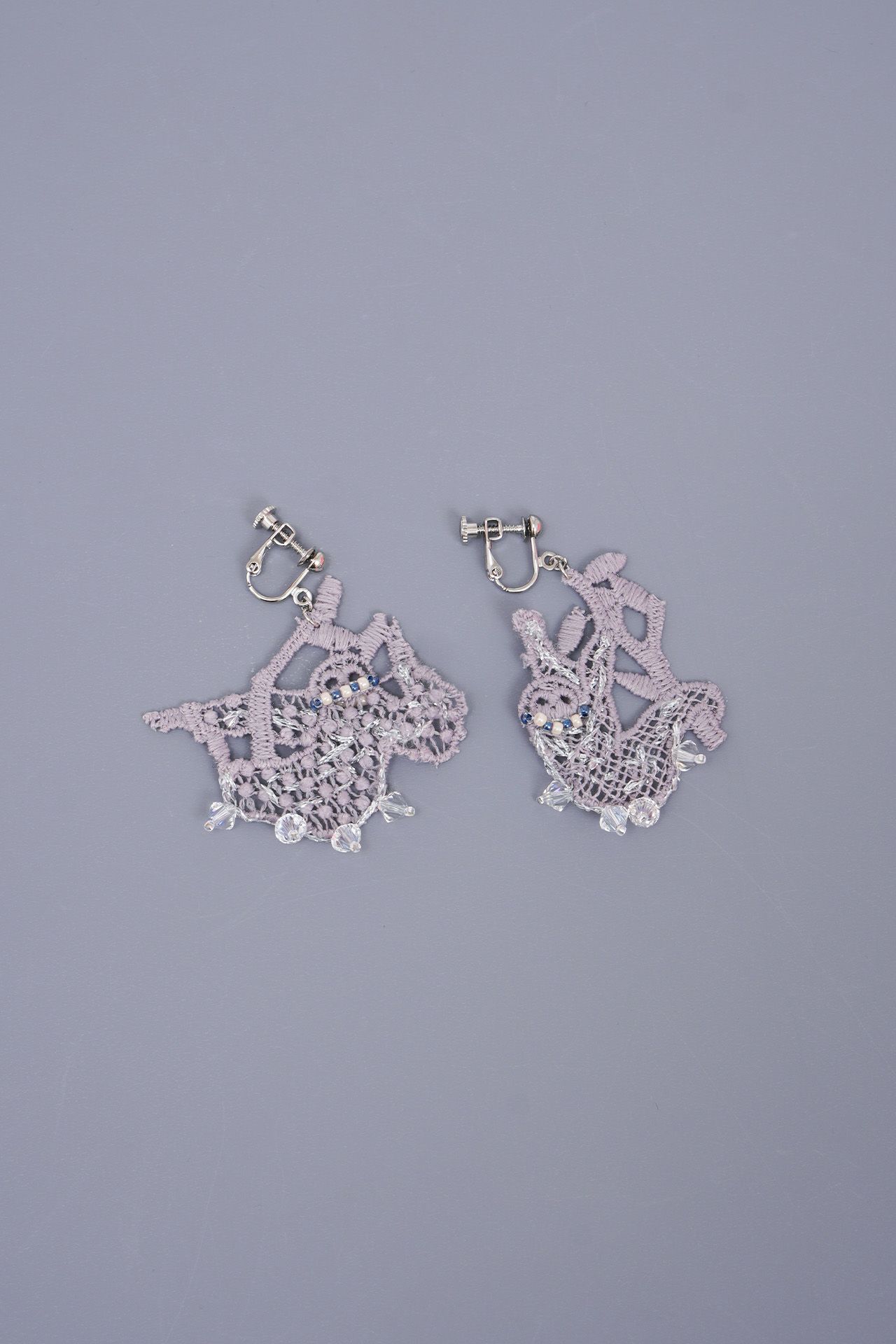 GREY/イヤリング