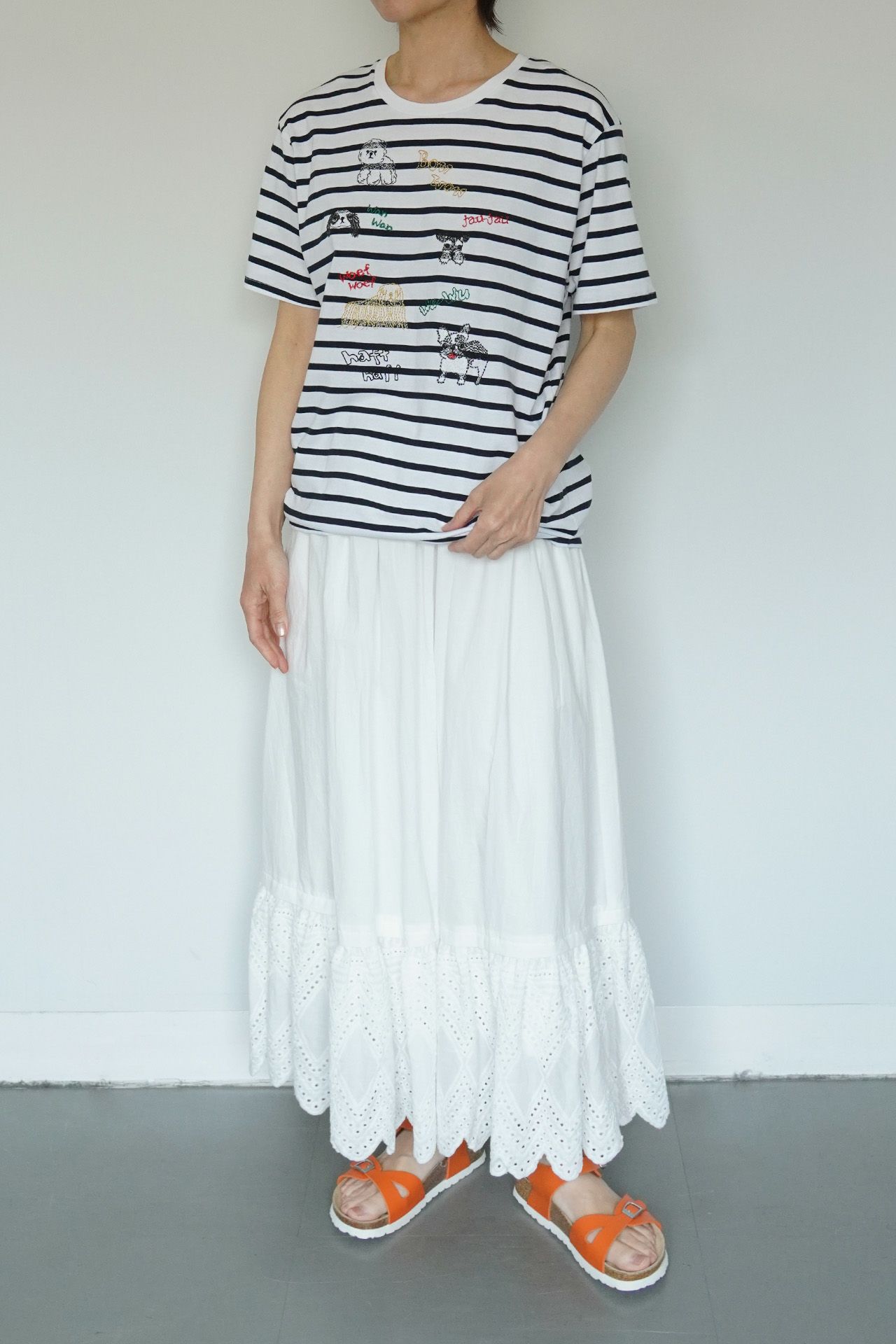 レース ティアードスカート | marble SUD(マーブルシュッド)公式通販 レース ティアードスカート | marble SUD(マーブルシュッド)公式通販