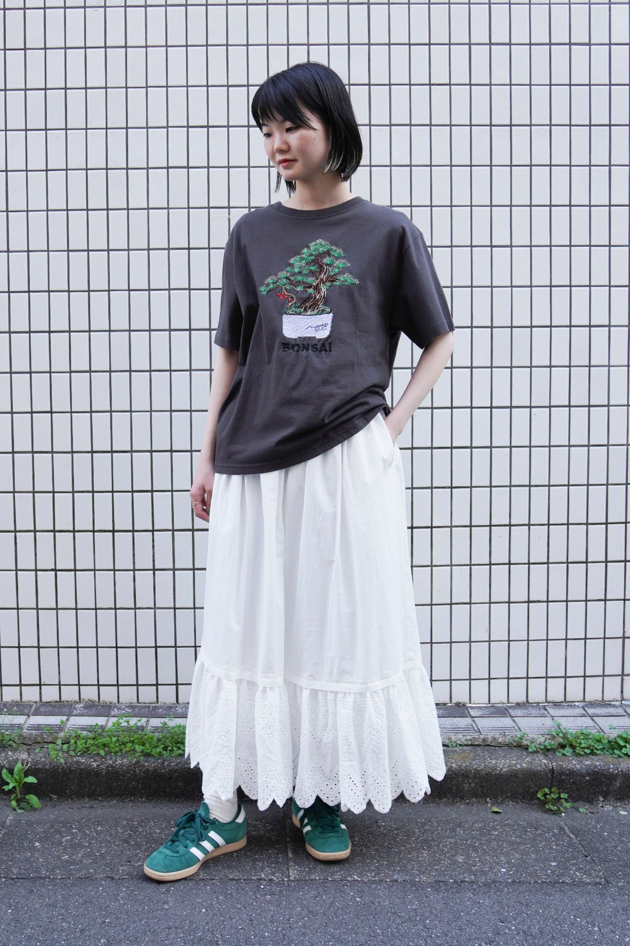 WIHTE/model:158cm