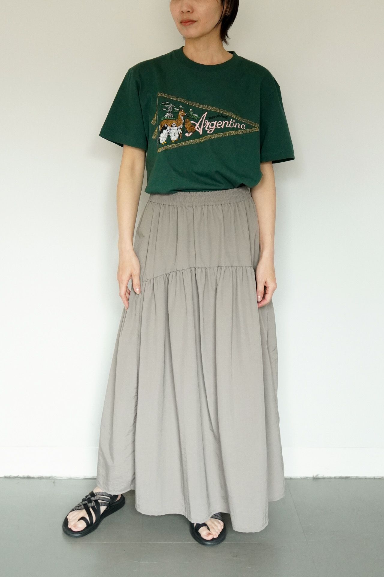 GREEN/model:161cm