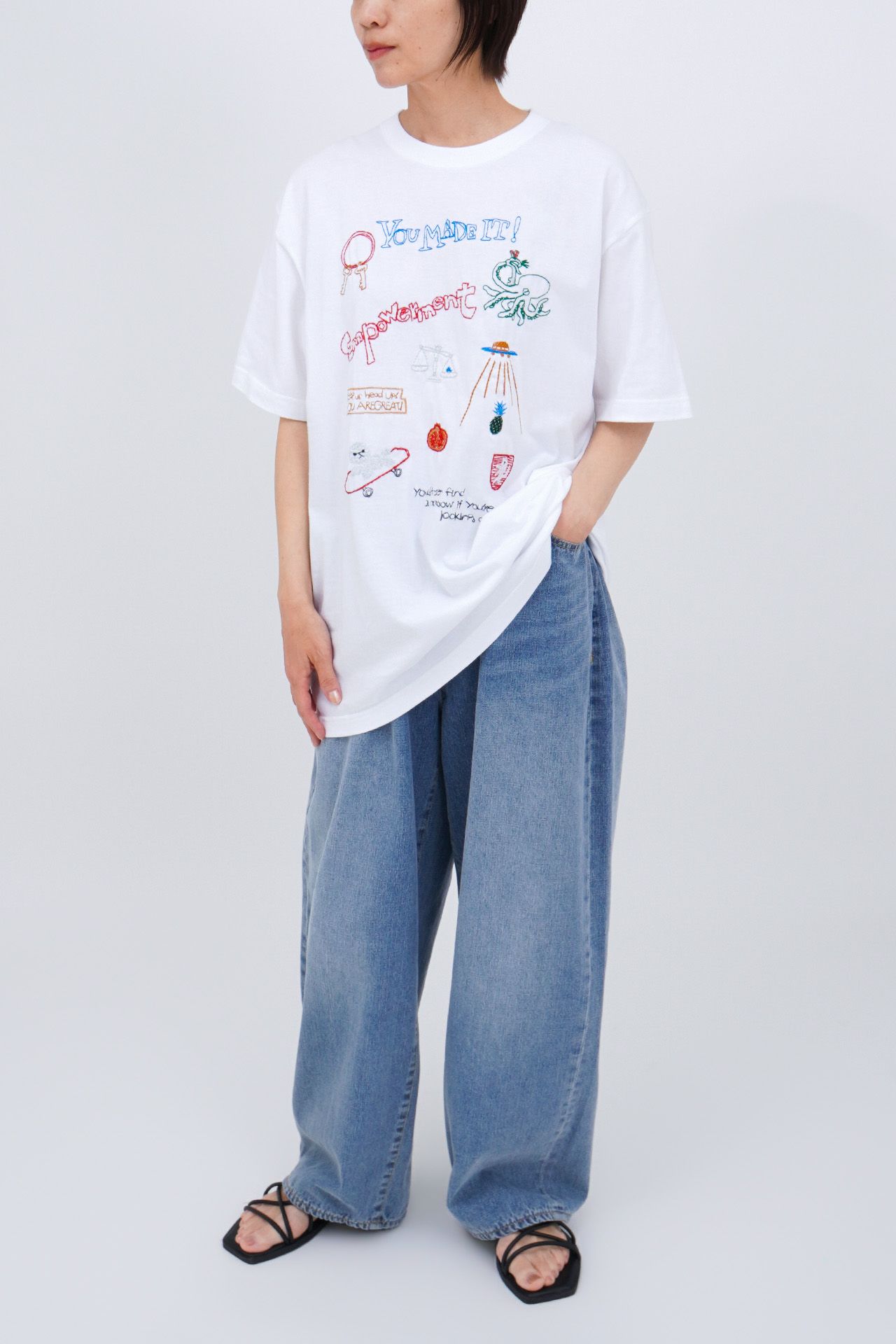 WHITE/model:161cm