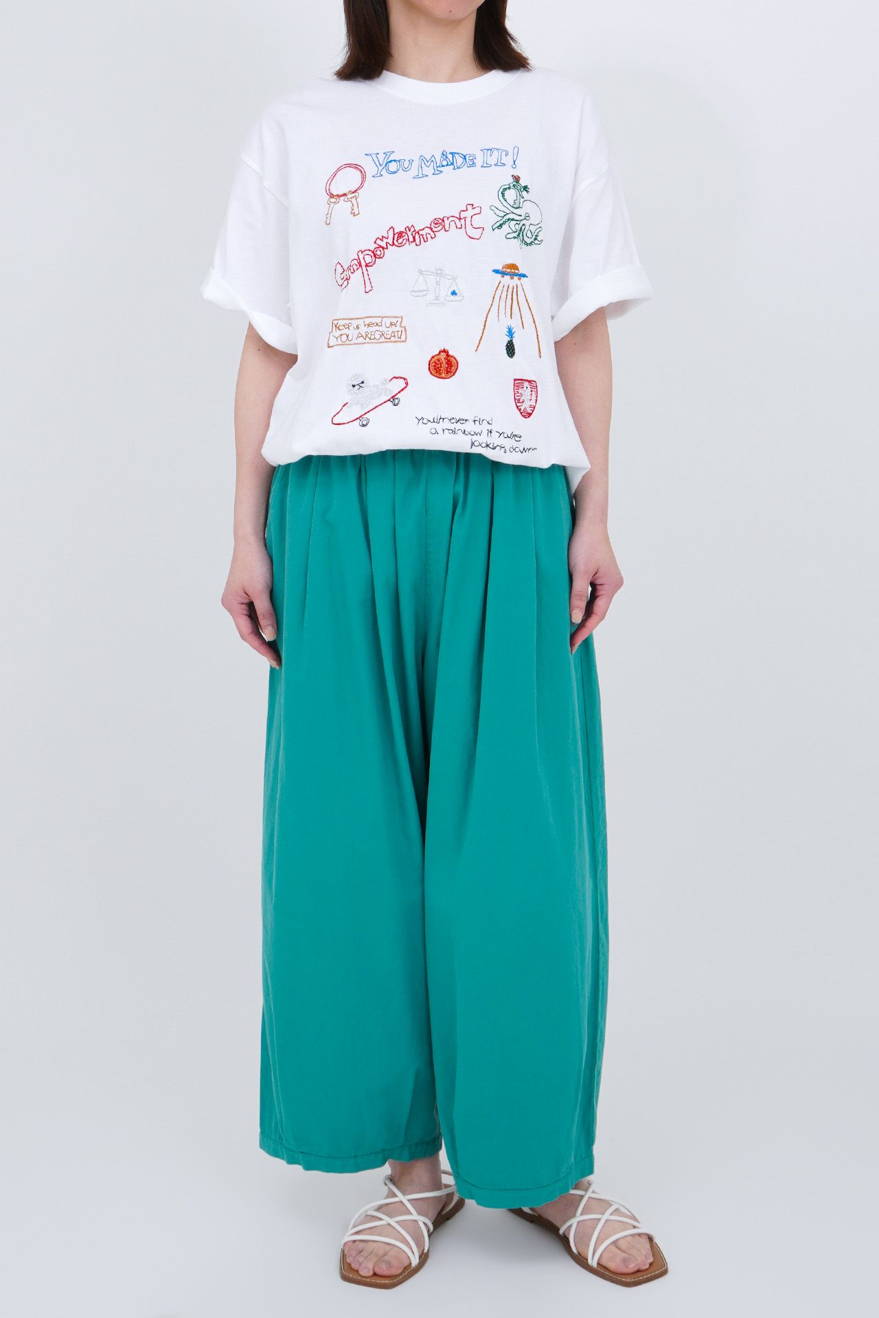 WHITE/model:158cm