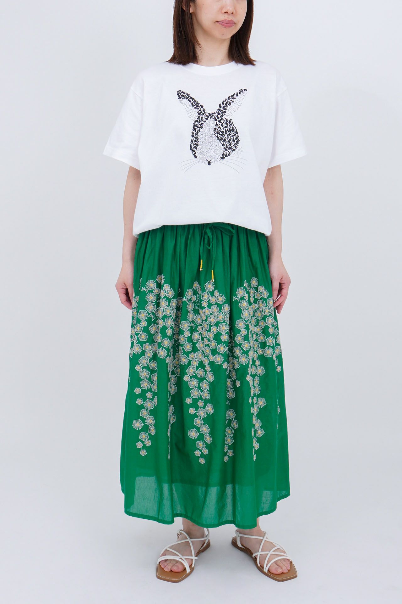 WHITE/model:161cm